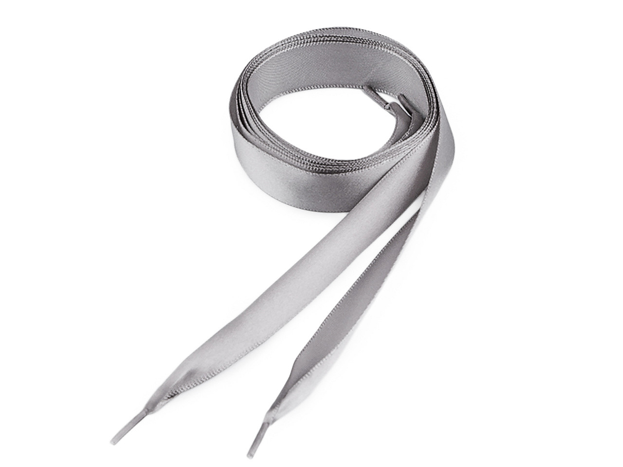 Șireturi satinate, lungime 110 cm - Crem deschis (10 Bucăți)