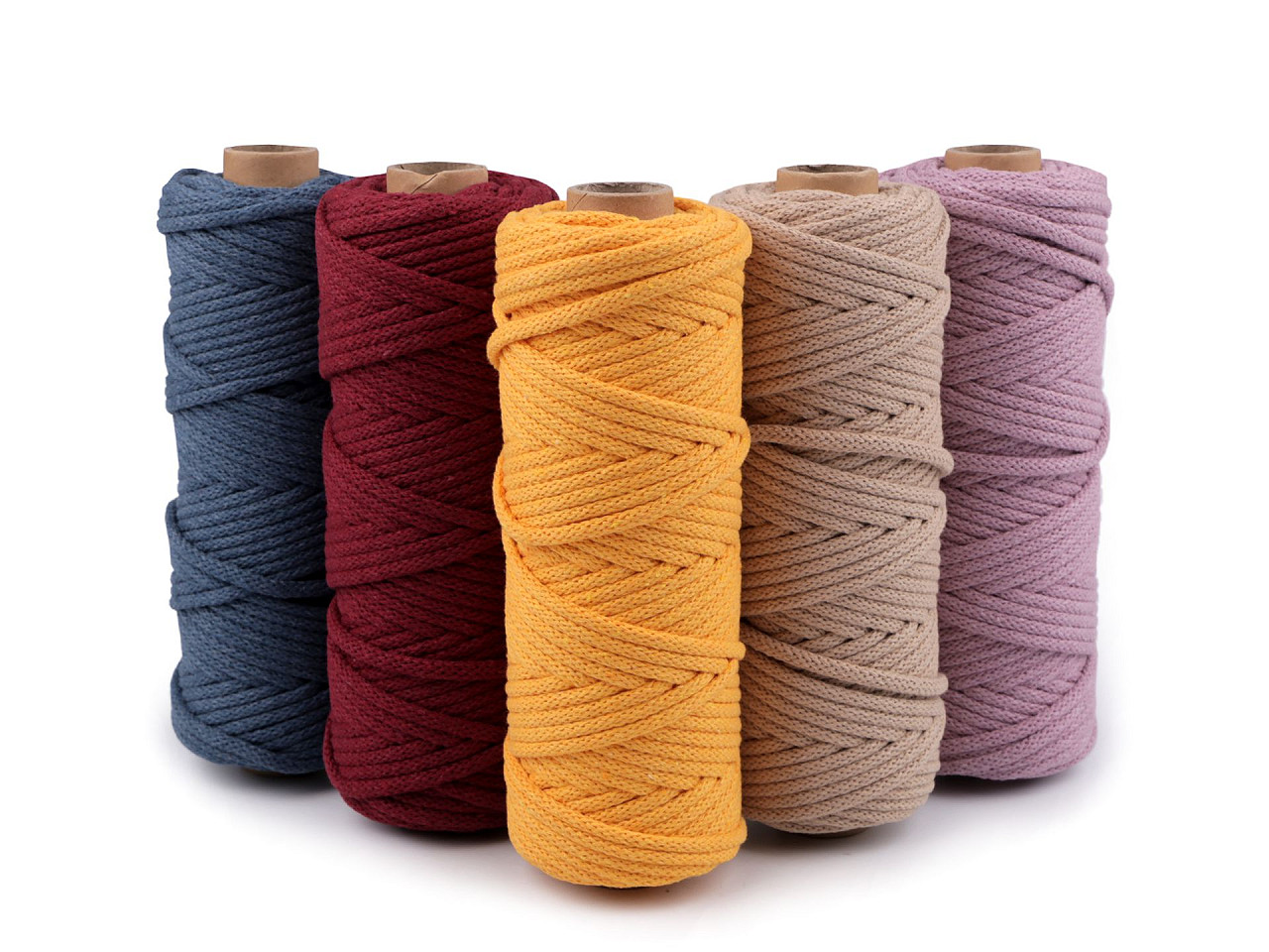 Șnur gros, ø5 mm - Orange-yellow (50 Metri) Șnur gros, ø5 mm - Orange-yellow (50 Metri)