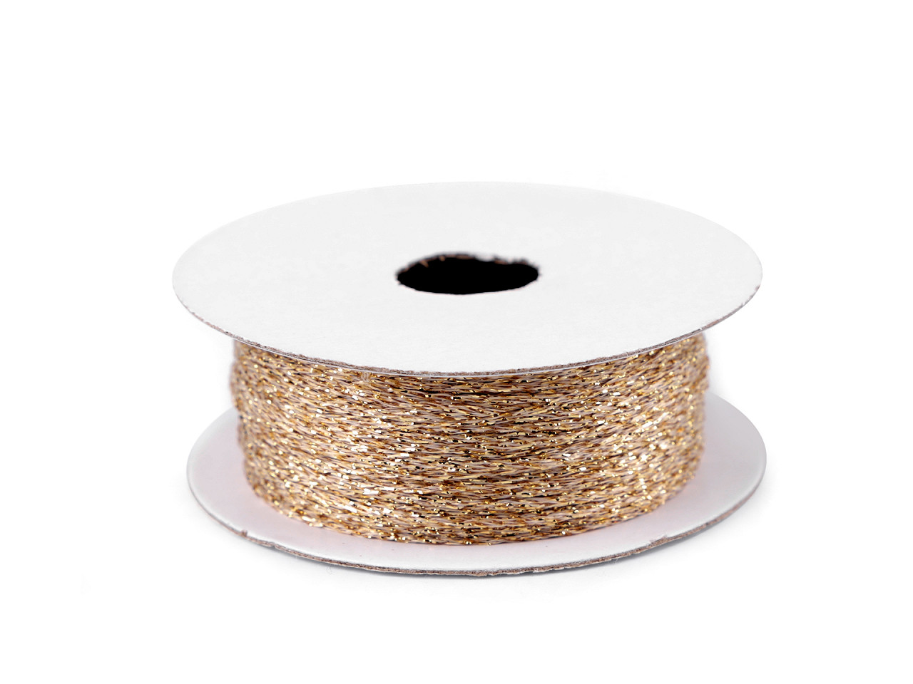 Șnur / sfoară lurex ø1 mm - Argintiu (5 Bucăți)