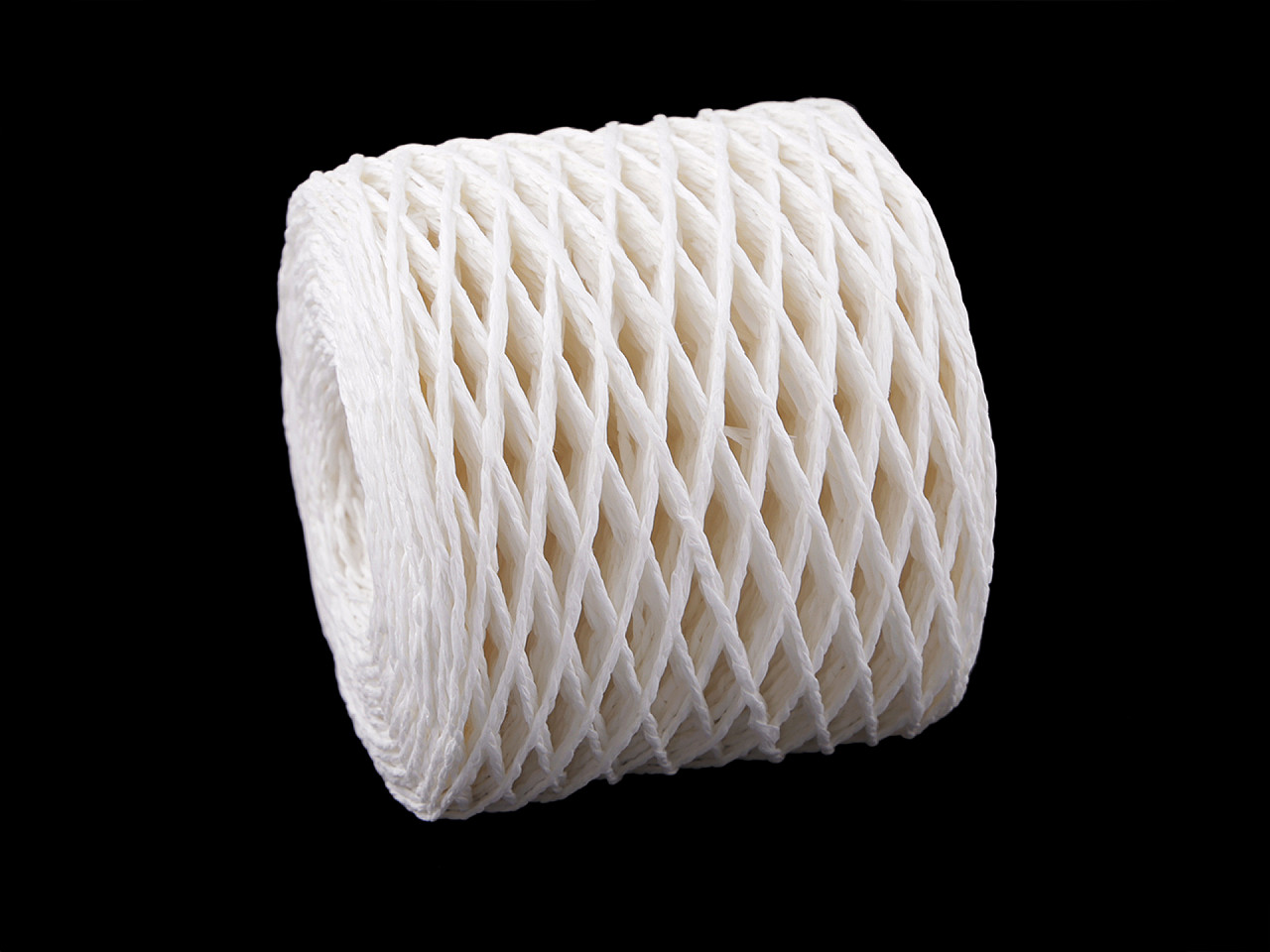 Rafie tricotat  genti - natural ø1,5 mm - Gri neutral (1 Bucată)