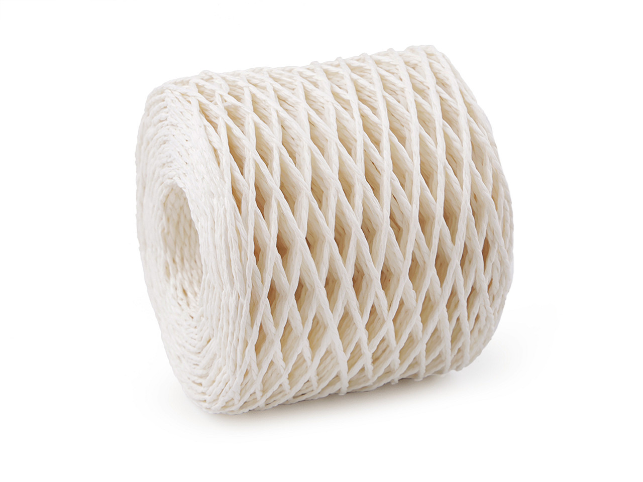 Rafie tricotat  genti - natural ø1,5 mm - Gri neutral (1 Bucată)