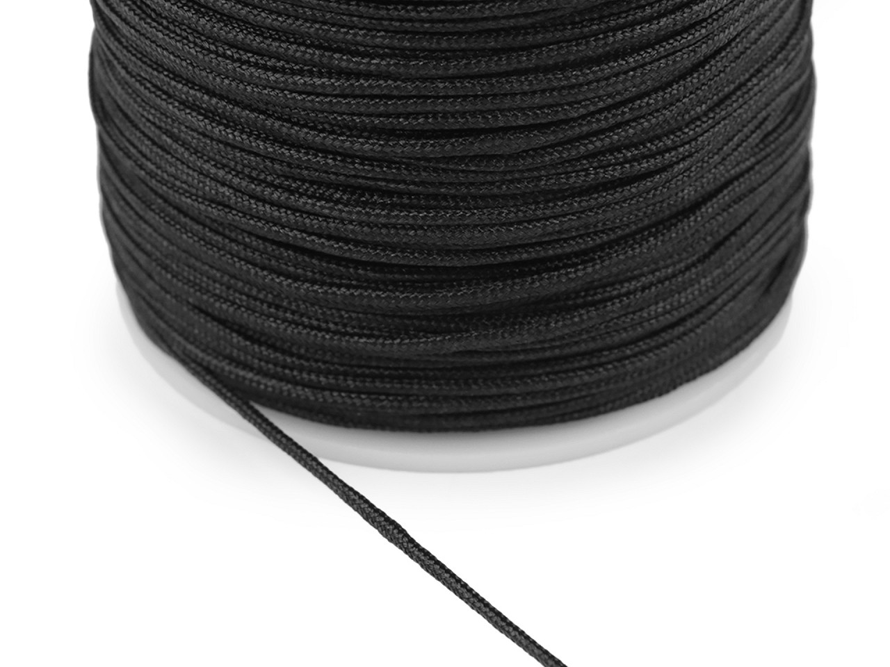 Snur pes ø1,6 mm - Negru (100 Metri)
