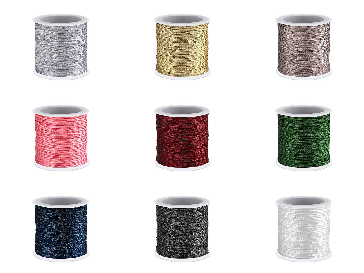 Snur lurex ø0,3 mm - Argintiu (1 Bucată)