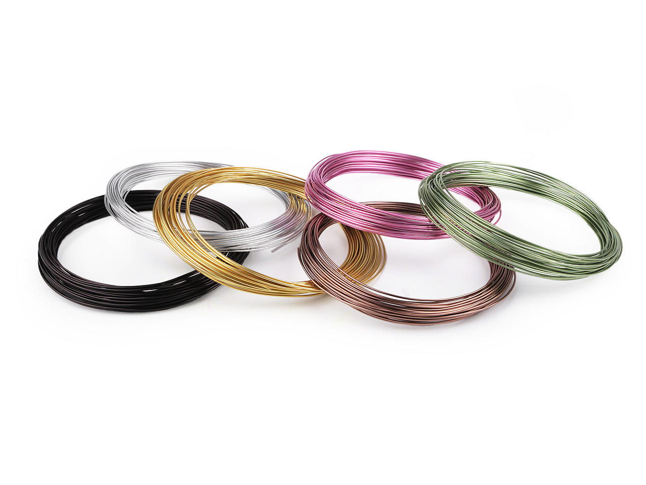 Sârmă de aluminiu ø1 mm - Negru (1 Bucată)