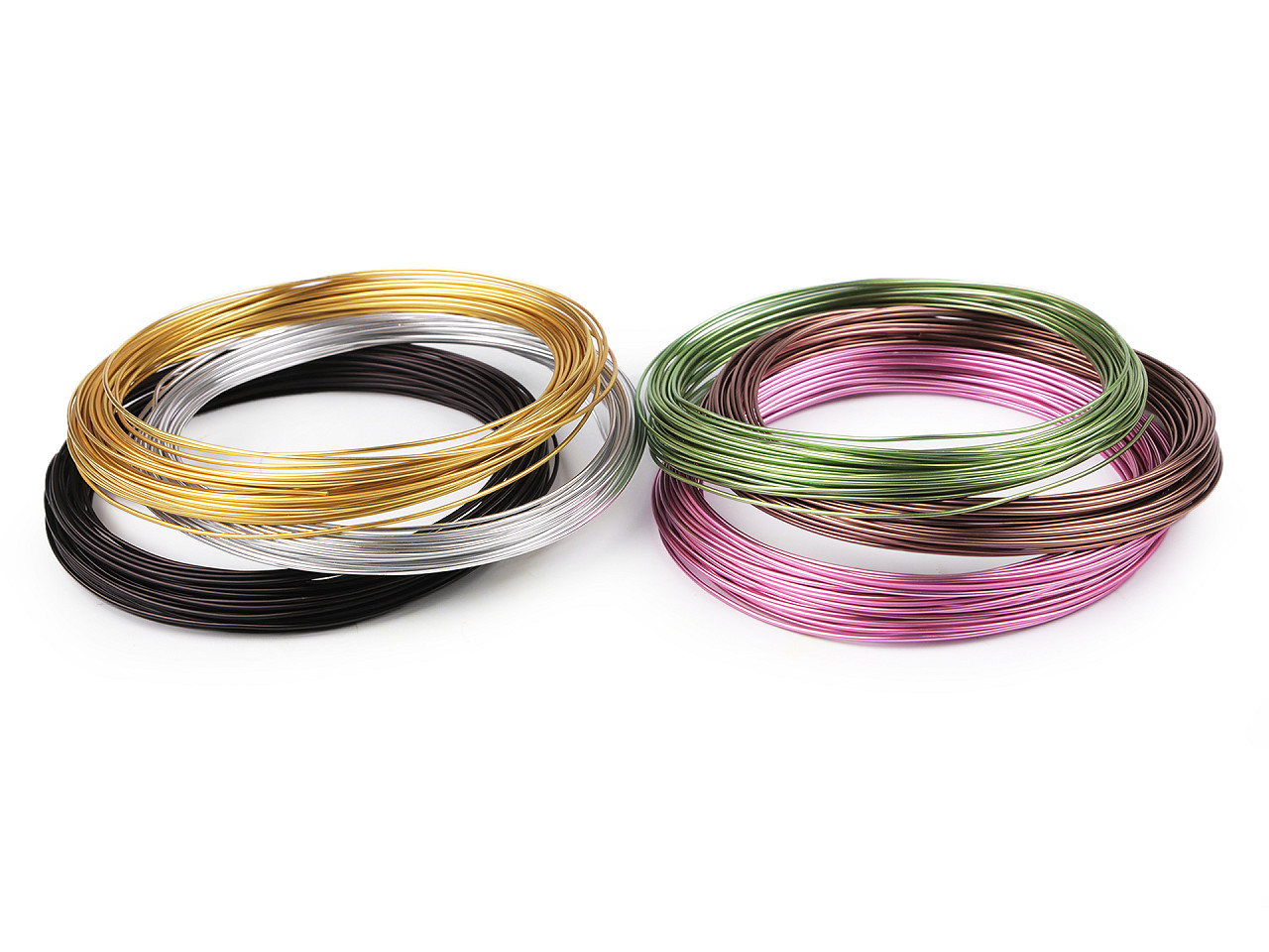 Sârmă de aluminiu ø1 mm - Negru (1 Bucată)