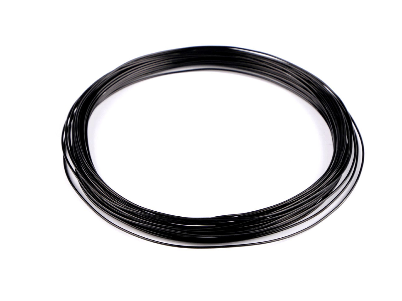 Sârmă de aluminiu ø1 mm - Negru (1 Bucată)