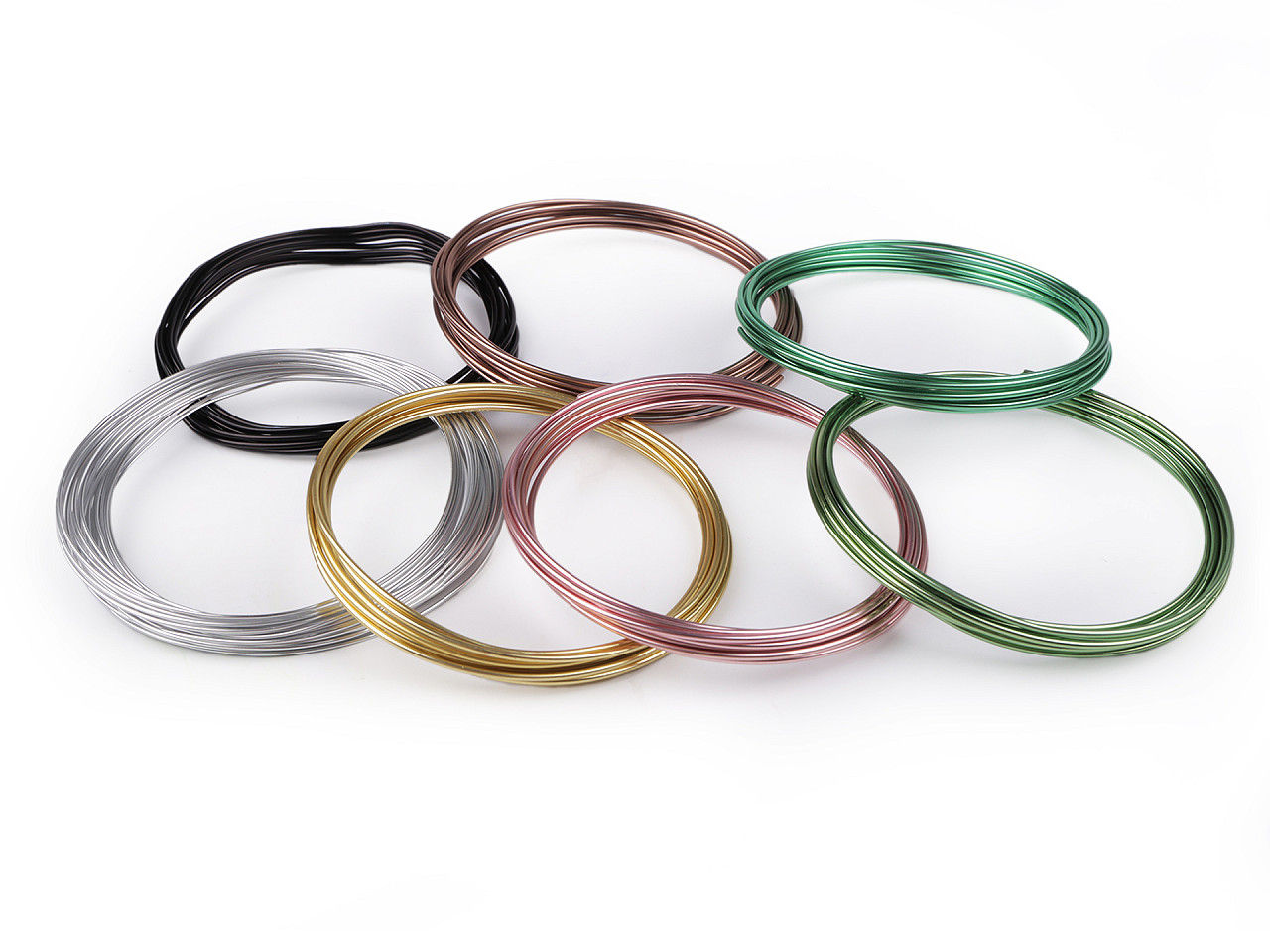 Sârmă de aluminiu ø1,8 mm - Argintiu (1 Bucată)