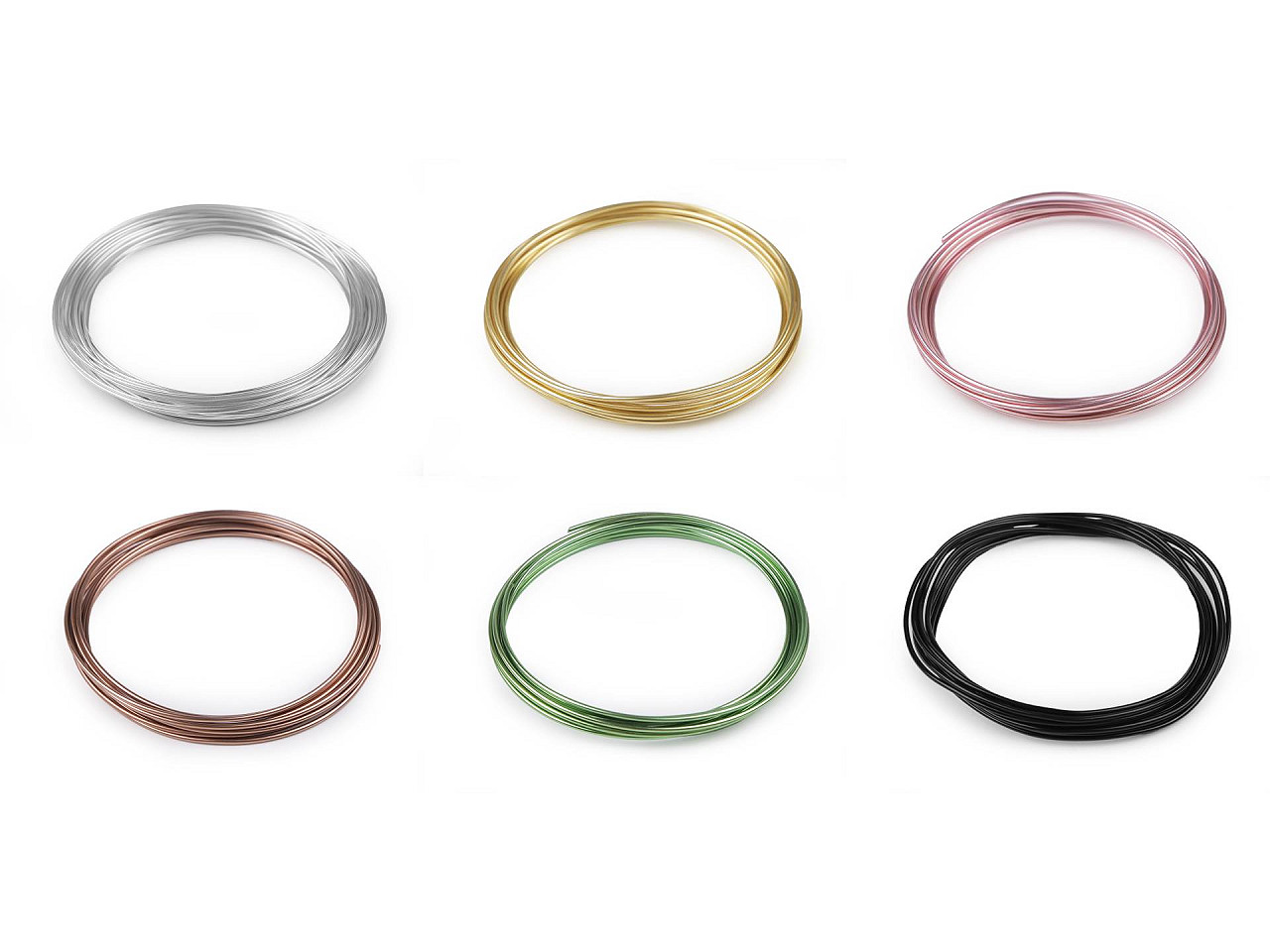 Sârmă de aluminiu ø1,8 mm - Argintiu (1 Bucată)