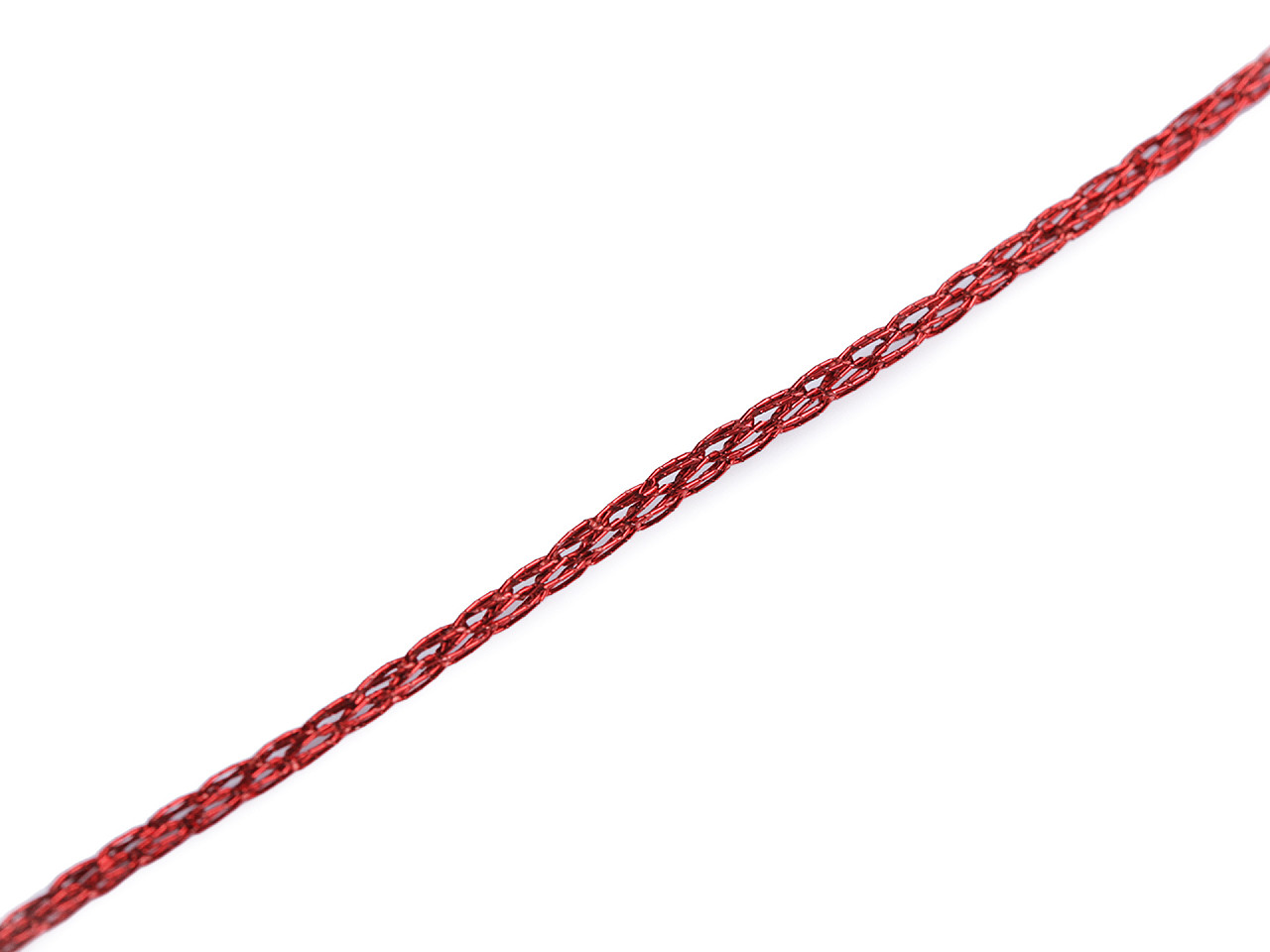 Snur / sfoara lurex ø1 mm - Argintiu (1 Bucată)