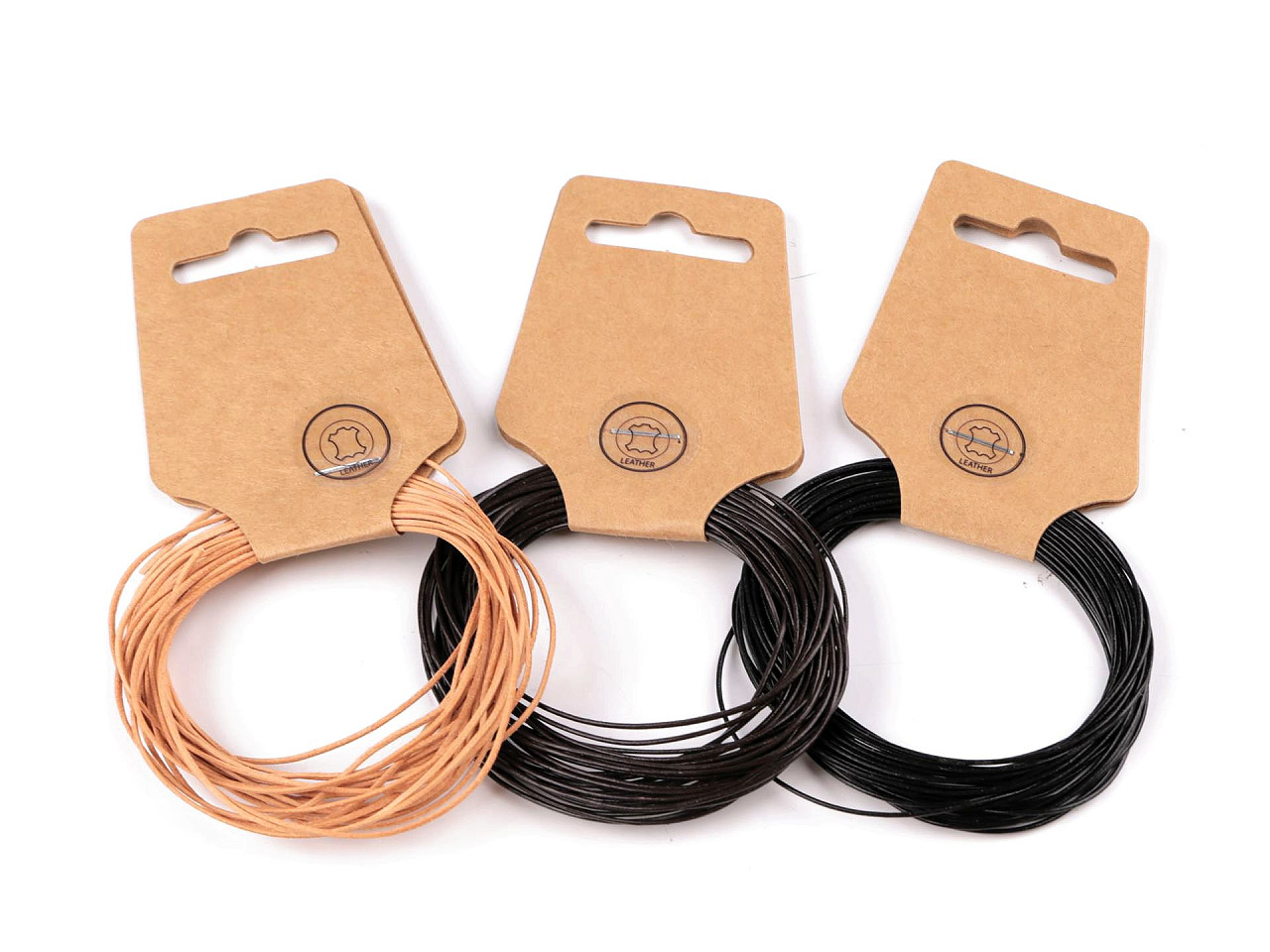 Snur din piele ø1 mm - Maro (5 Metri)