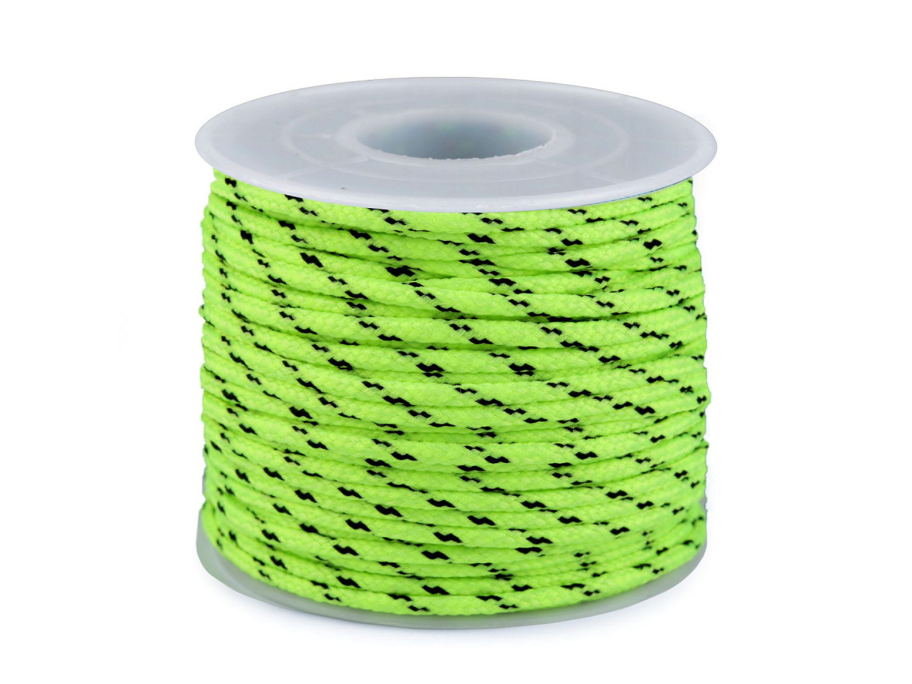 Cordelina paracord ø2,5 mm - Verde neon (25 Metri)