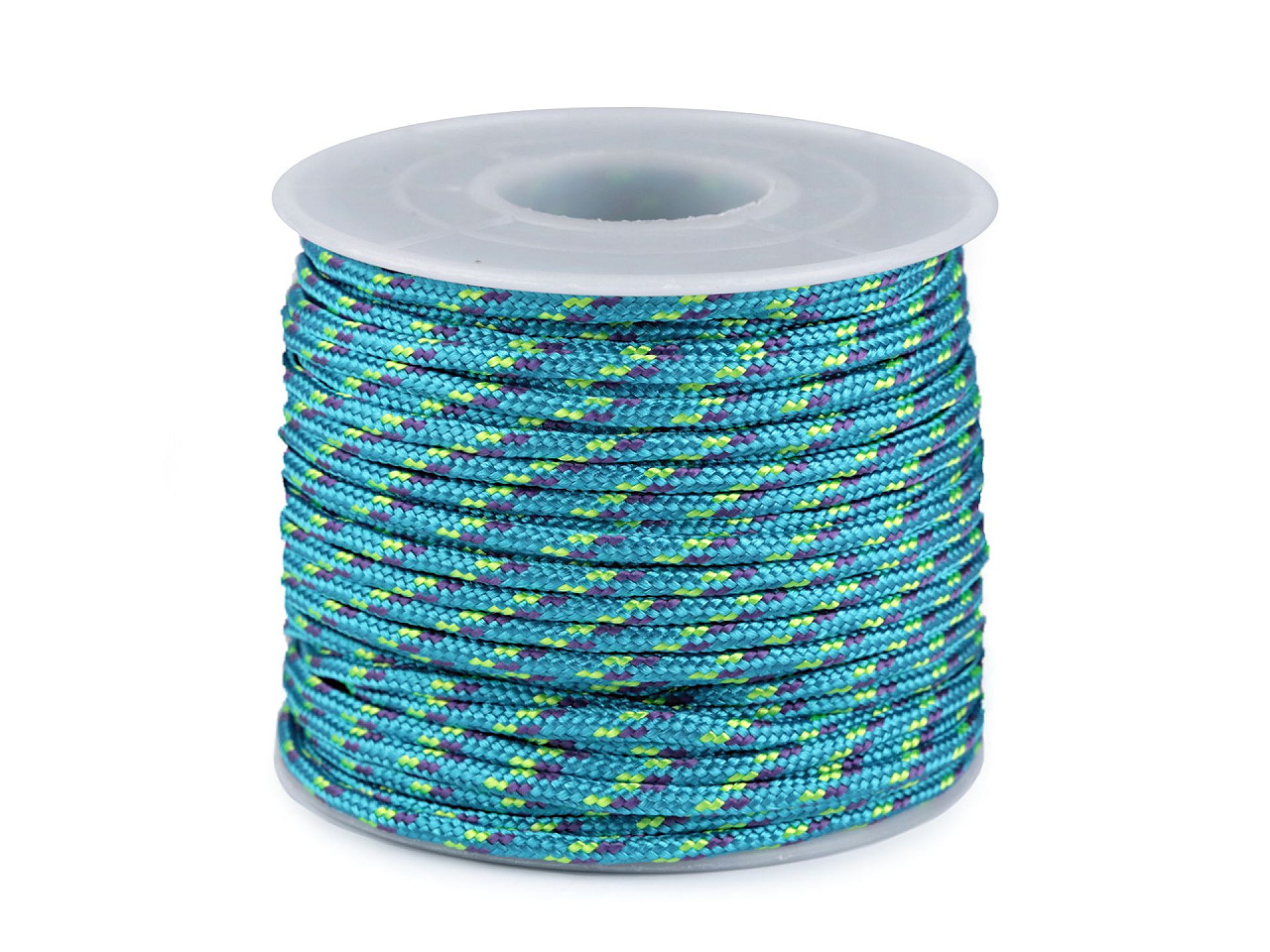 Cordelina paracord ø2,5 mm - Verde neon (25 Metri)