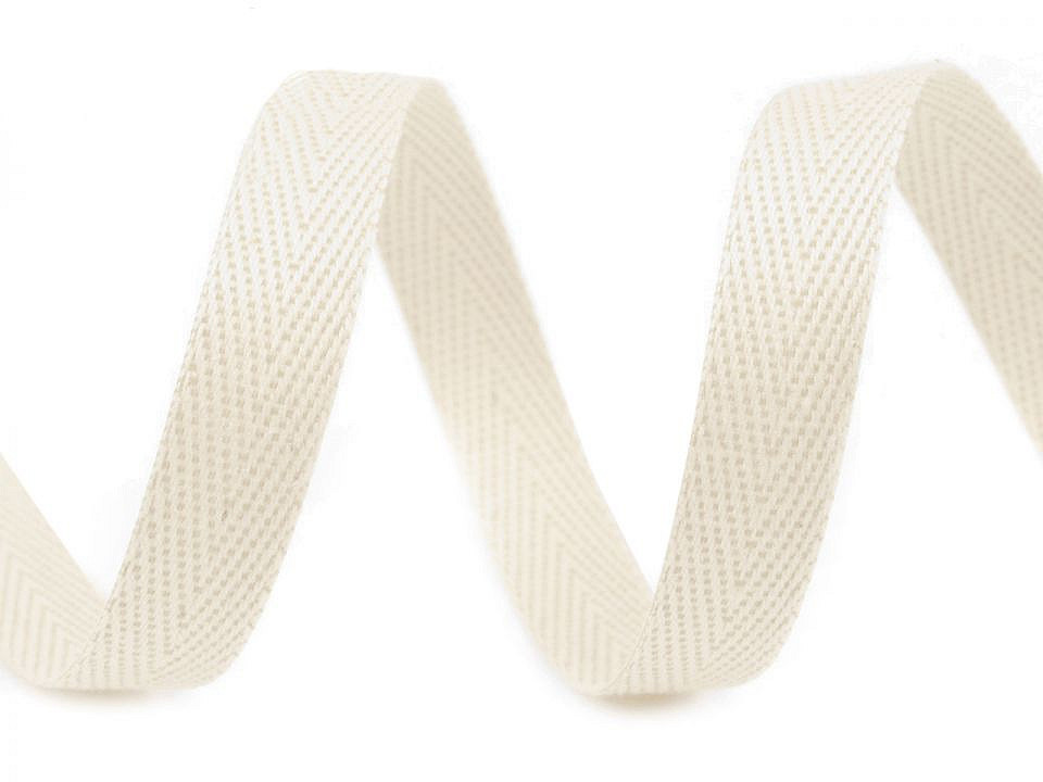 Bandă din bumbac, lățime 10 mm - Albastru parizian (50 Metri)