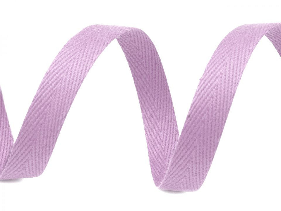 Bandă din bumbac, lățime 10 mm - Albastru parizian (50 Metri)