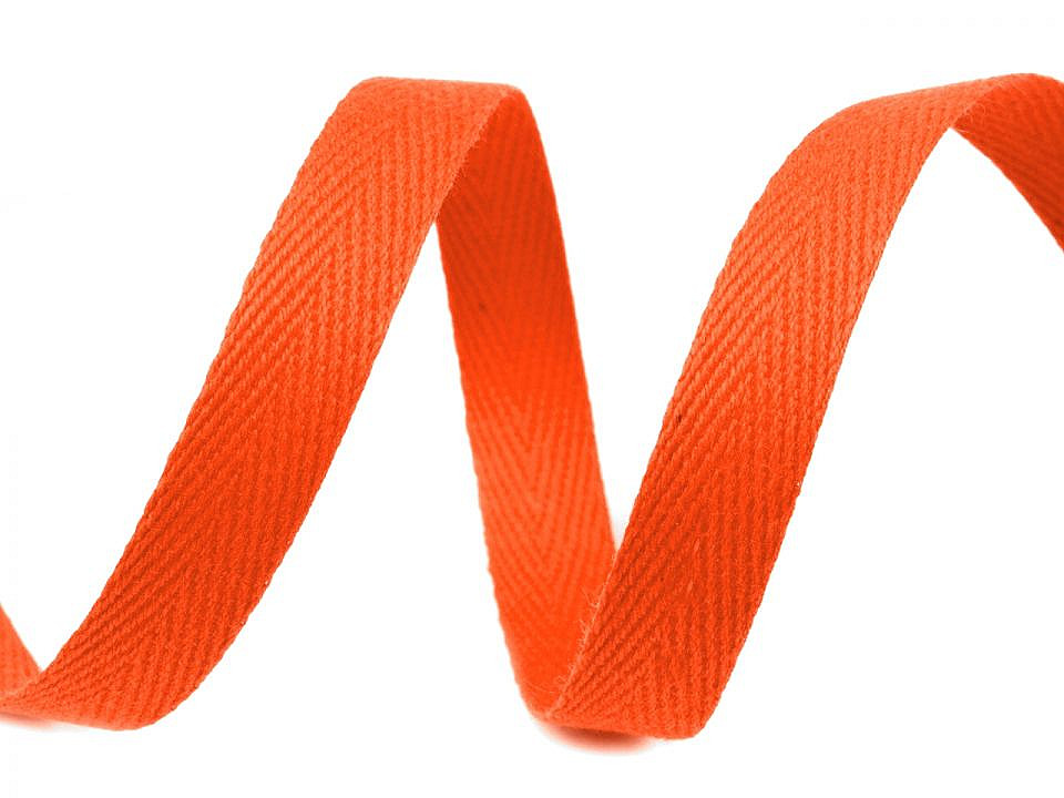 Bandă din bumbac, lățime 10 mm - Albastru parizian (50 Metri)