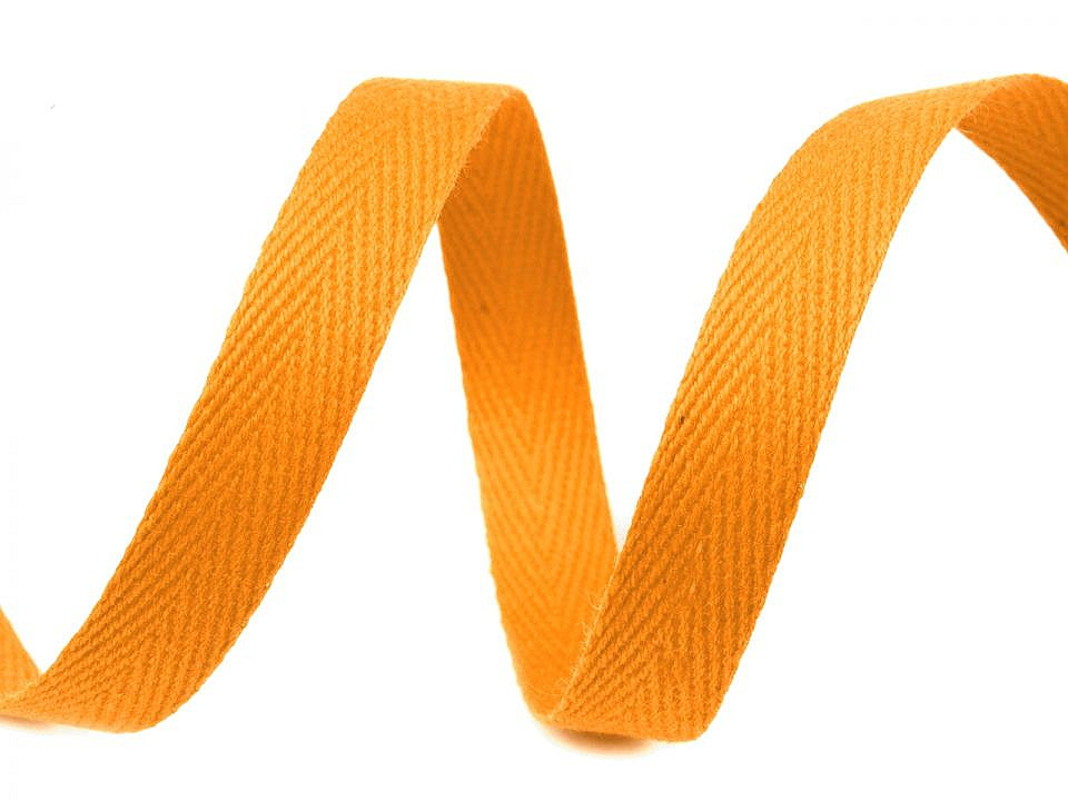 Bandă din bumbac, lățime 10 mm - Albastru parizian (50 Metri)