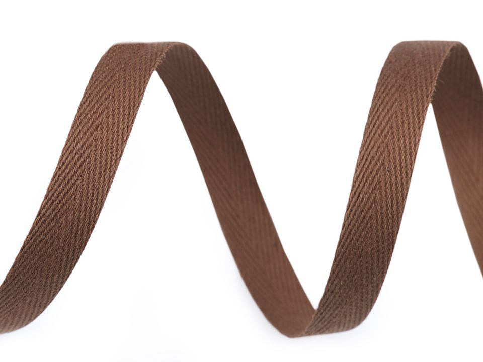 Bandă din bumbac, lățime 10 mm - Albastru parizian (50 Metri)