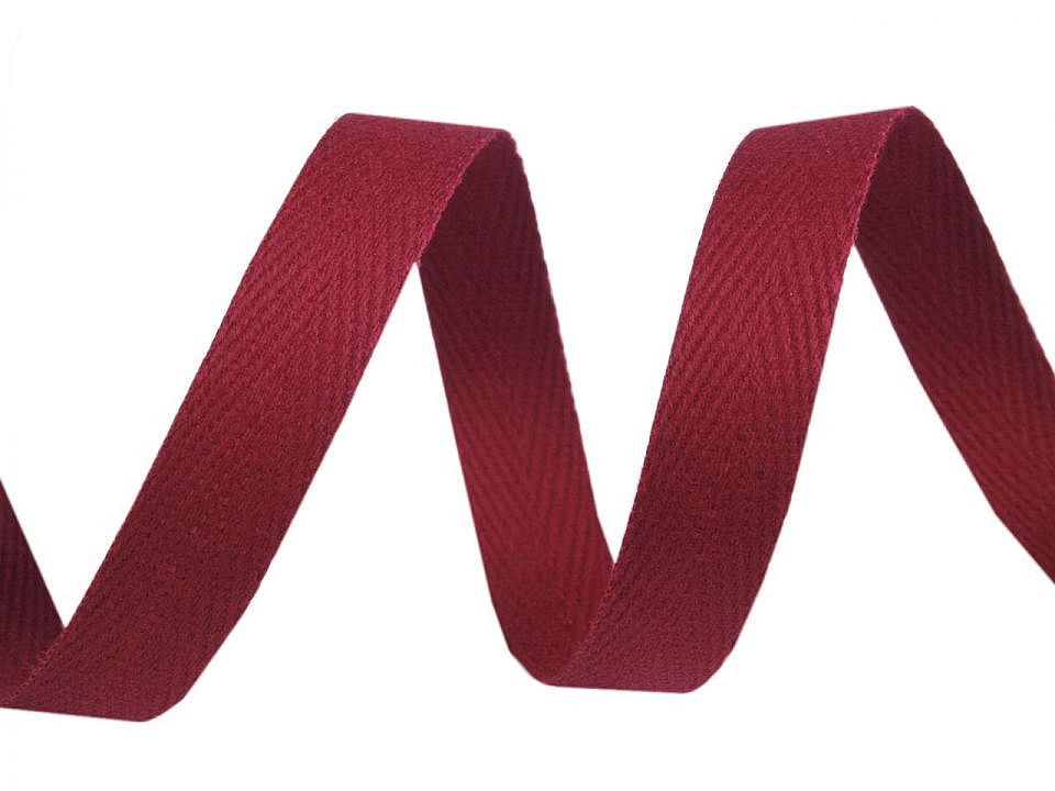 Bandă din bumbac, lățime 10 mm - Albastru parizian (50 Metri)