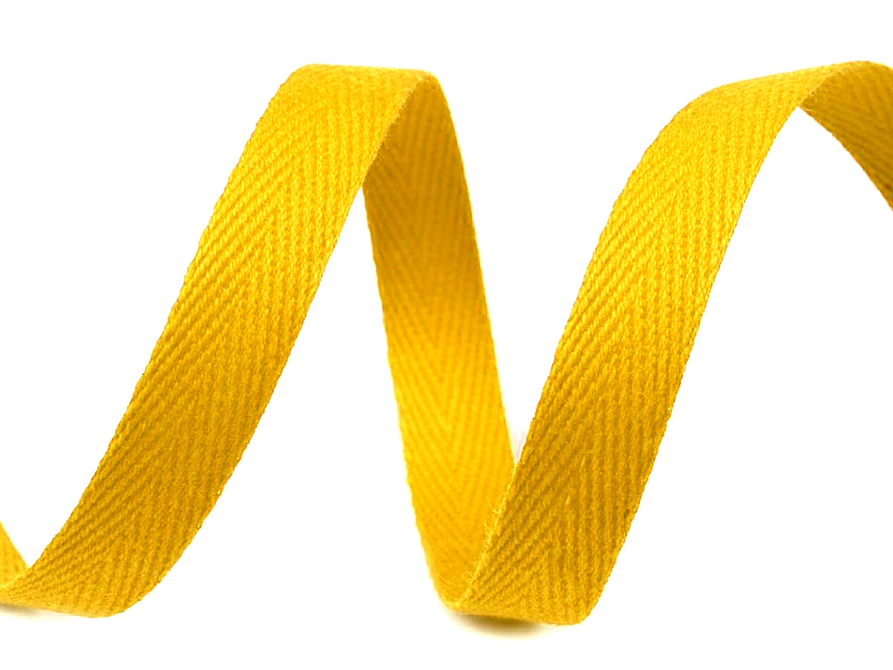 Bandă din bumbac, lățime 12 mm - Albastru parizian (50 Metri)