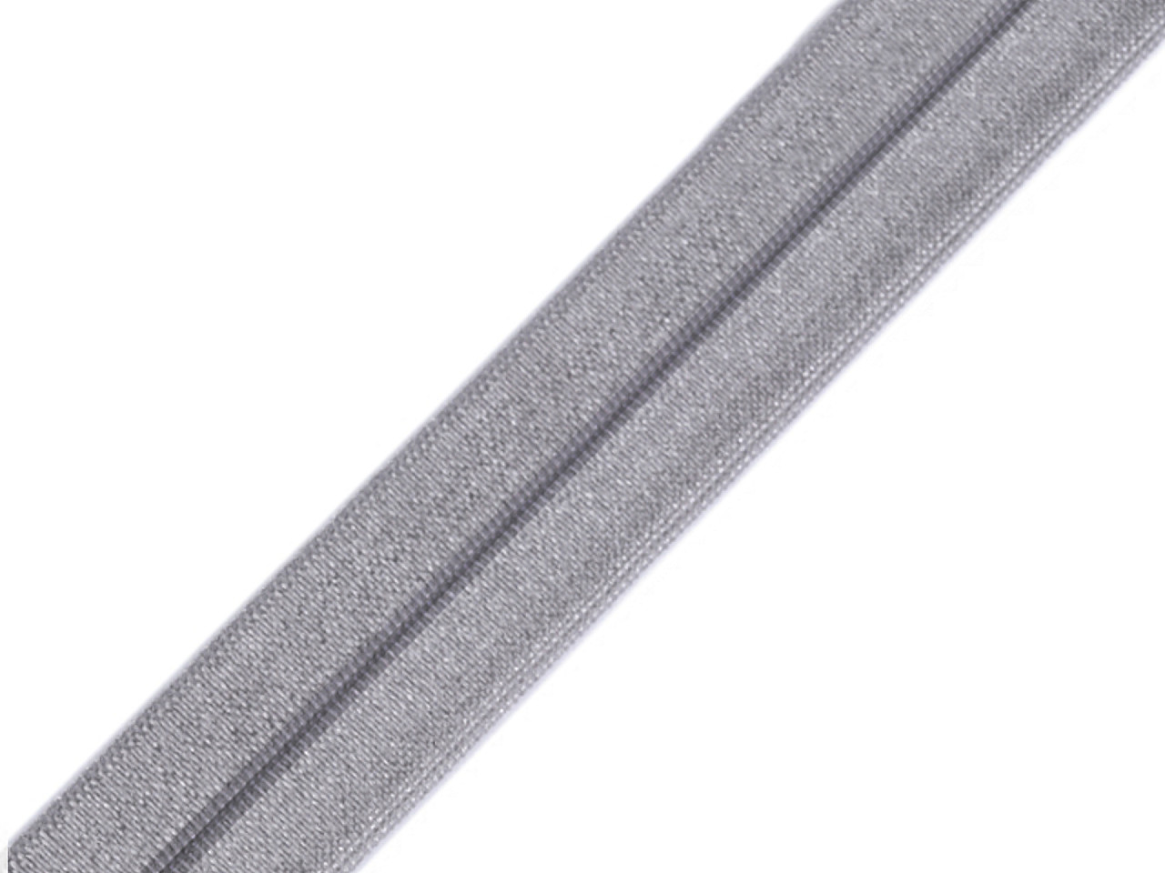 Elastic bias, lățime 19 mm - Gri neutral (1 Metru)