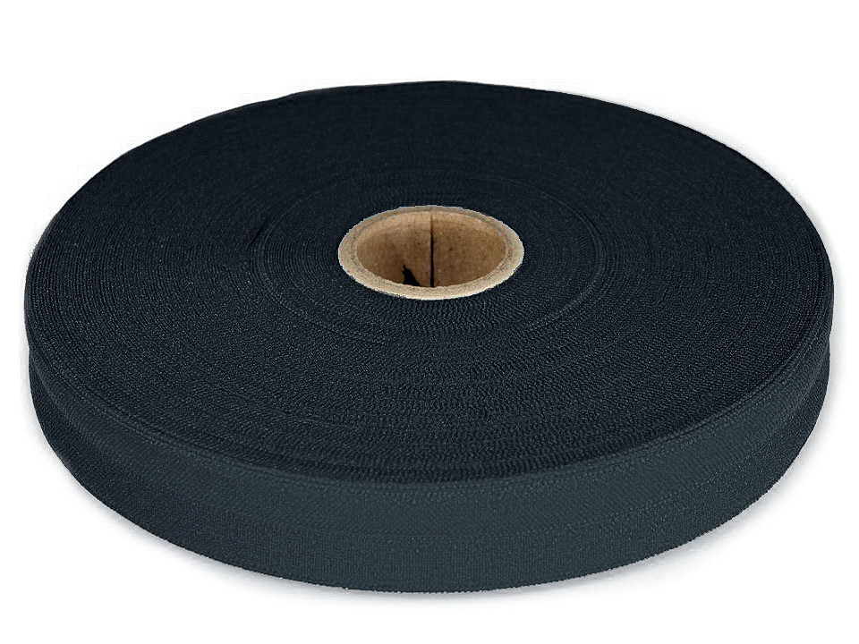 Elastic bias, lățime 19 mm - Gri neutral (1 Metru)