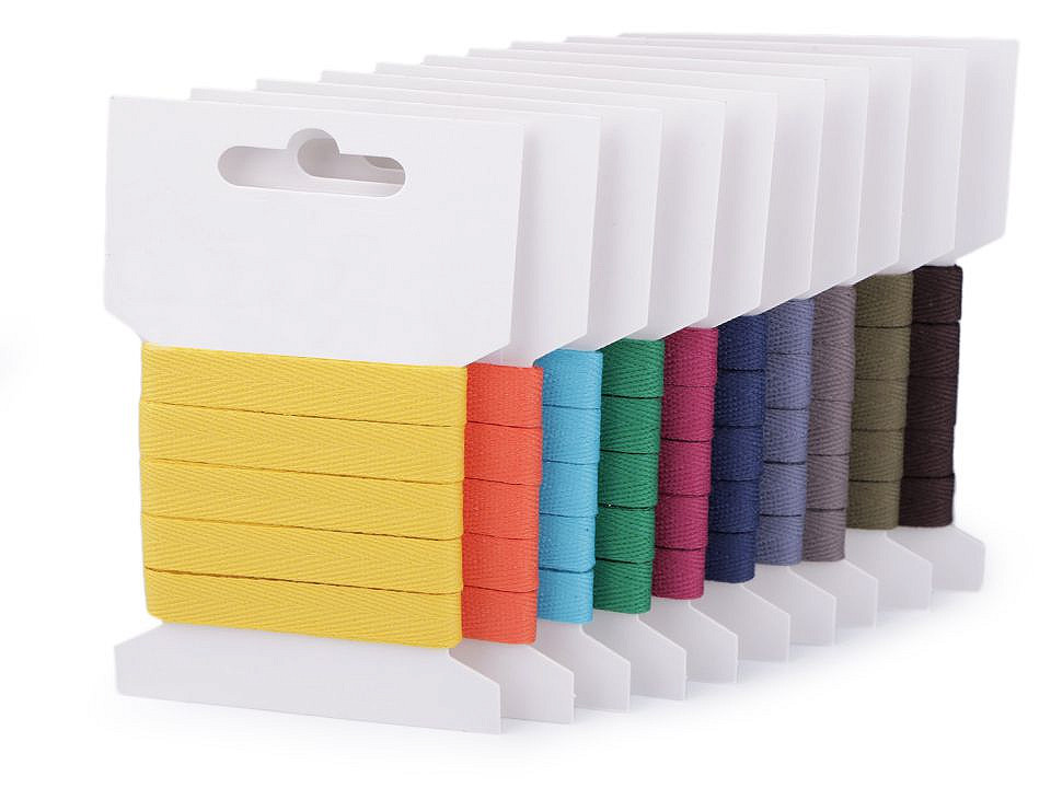 Bandă bumbac, lățime 10 mm - Ecru deschis (1 Card)