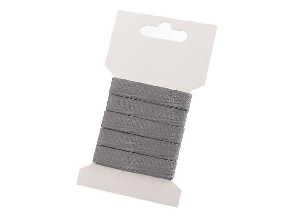 Bandă bumbac, lățime 10 mm - Ecru deschis (1 Card)
