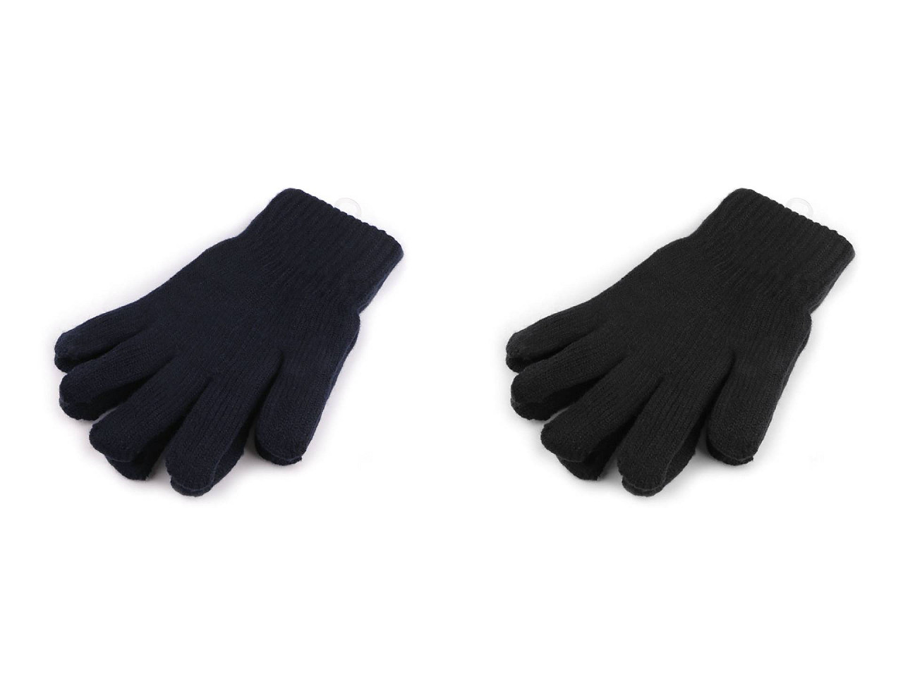 Mănuși tricotate pentru bărbați - Negru (1 Pereche)
