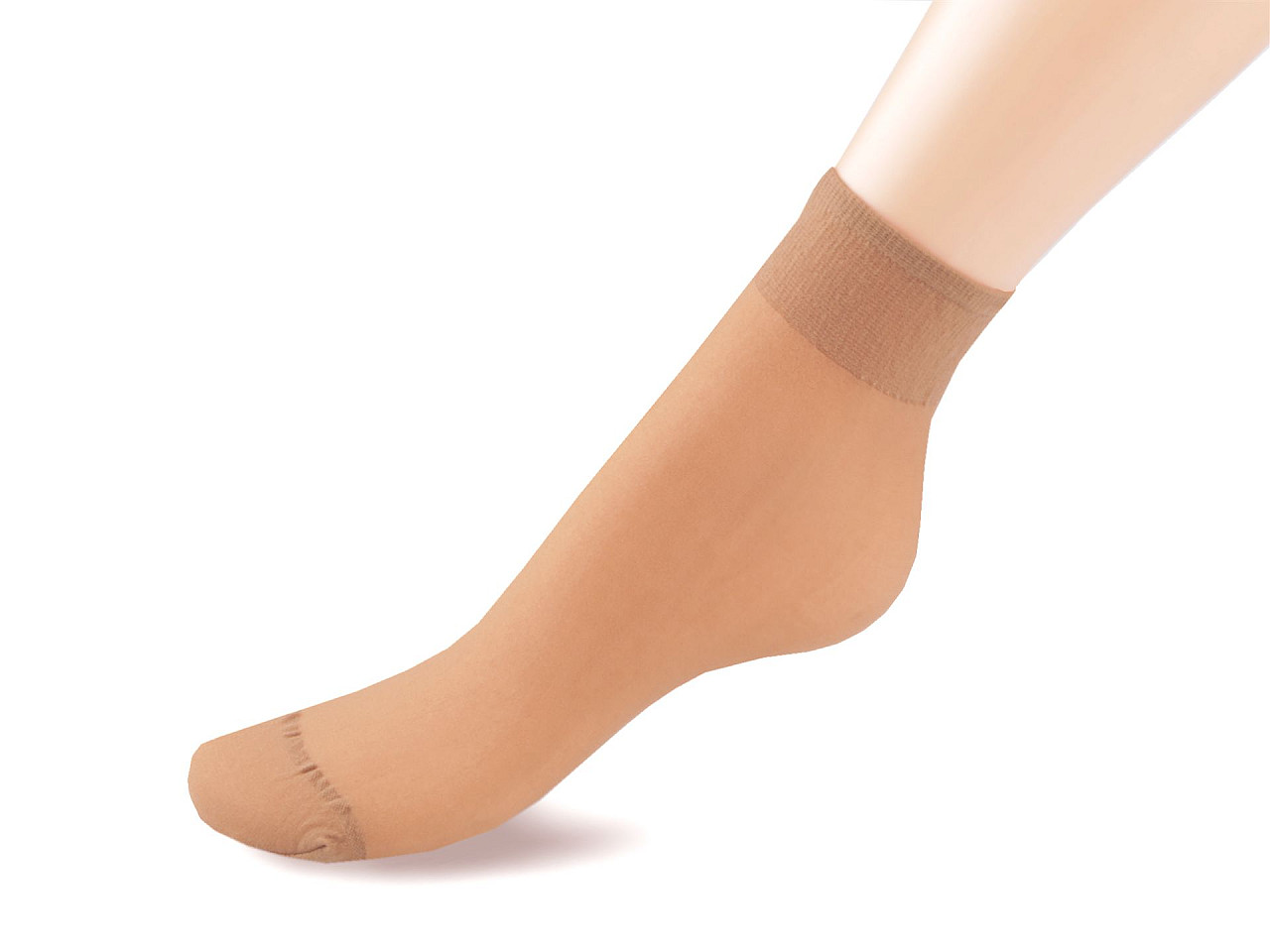 Șosete din nailon 20den 2 perechi - Negru (1 Cutie)