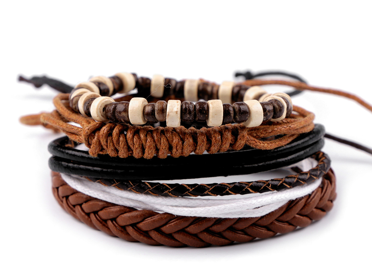 Set brățări - Negru (12 Seturi) Set brățări - Negru (12 Seturi)