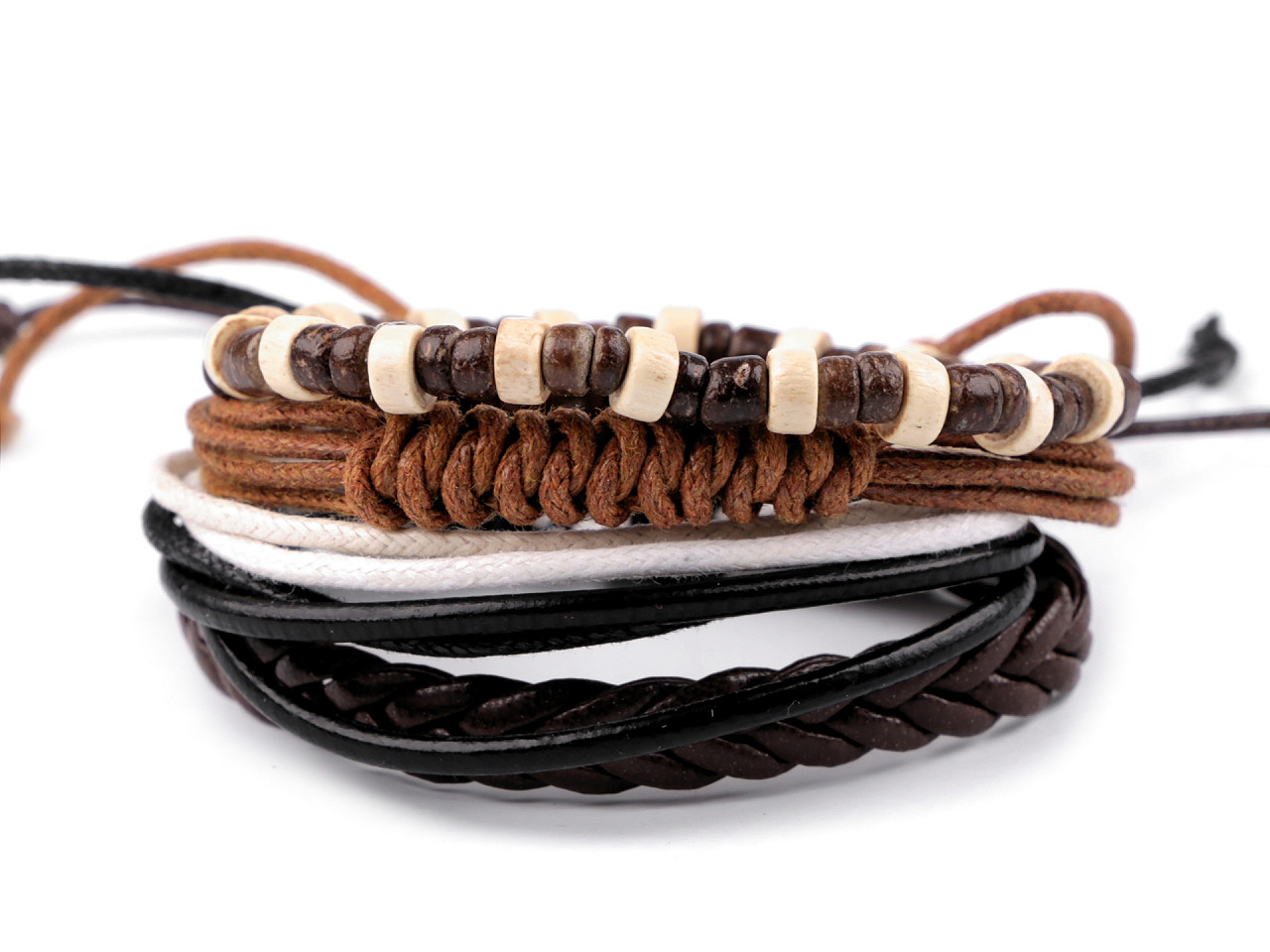 Set brățări - Negru (12 Seturi) Set brățări - Negru (12 Seturi)