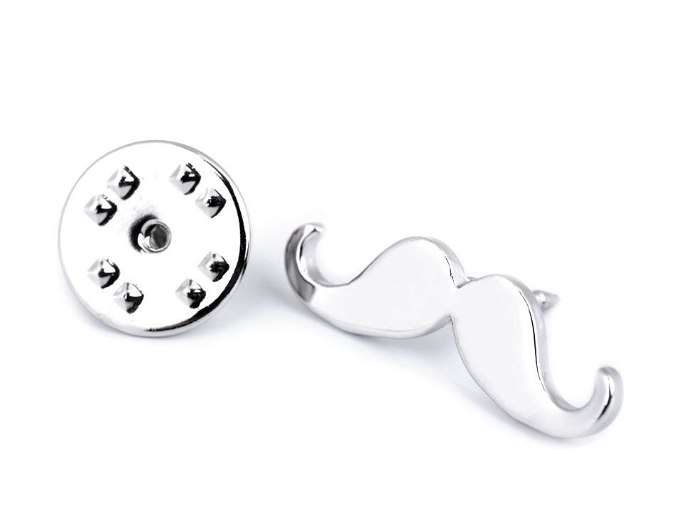 Broșă / insignă - chitară, avion - Negru (1 Bucată)