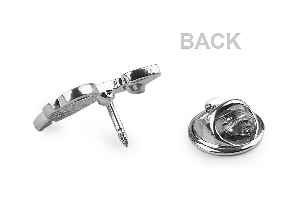 Broșă cu pin - cățel, albină - Platinum (1 Bucată)