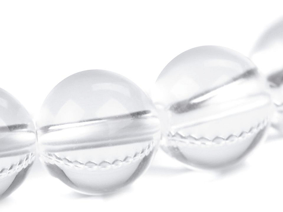 Brăţară cu mărgele cuarț - Cristal (1 Bucată)