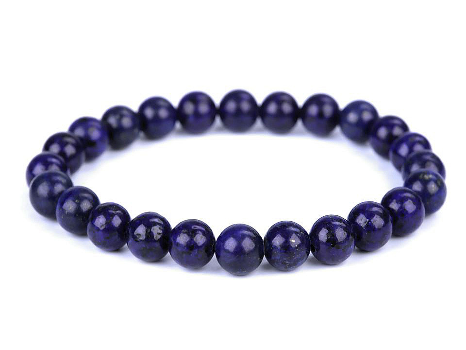 Brăţară cu mărgele minerale lapis lazuli - Lapis lazuli (4 Bucăți) Brăţară cu mărgele minerale lapis lazuli - Lapis lazuli (4 Bucăți)