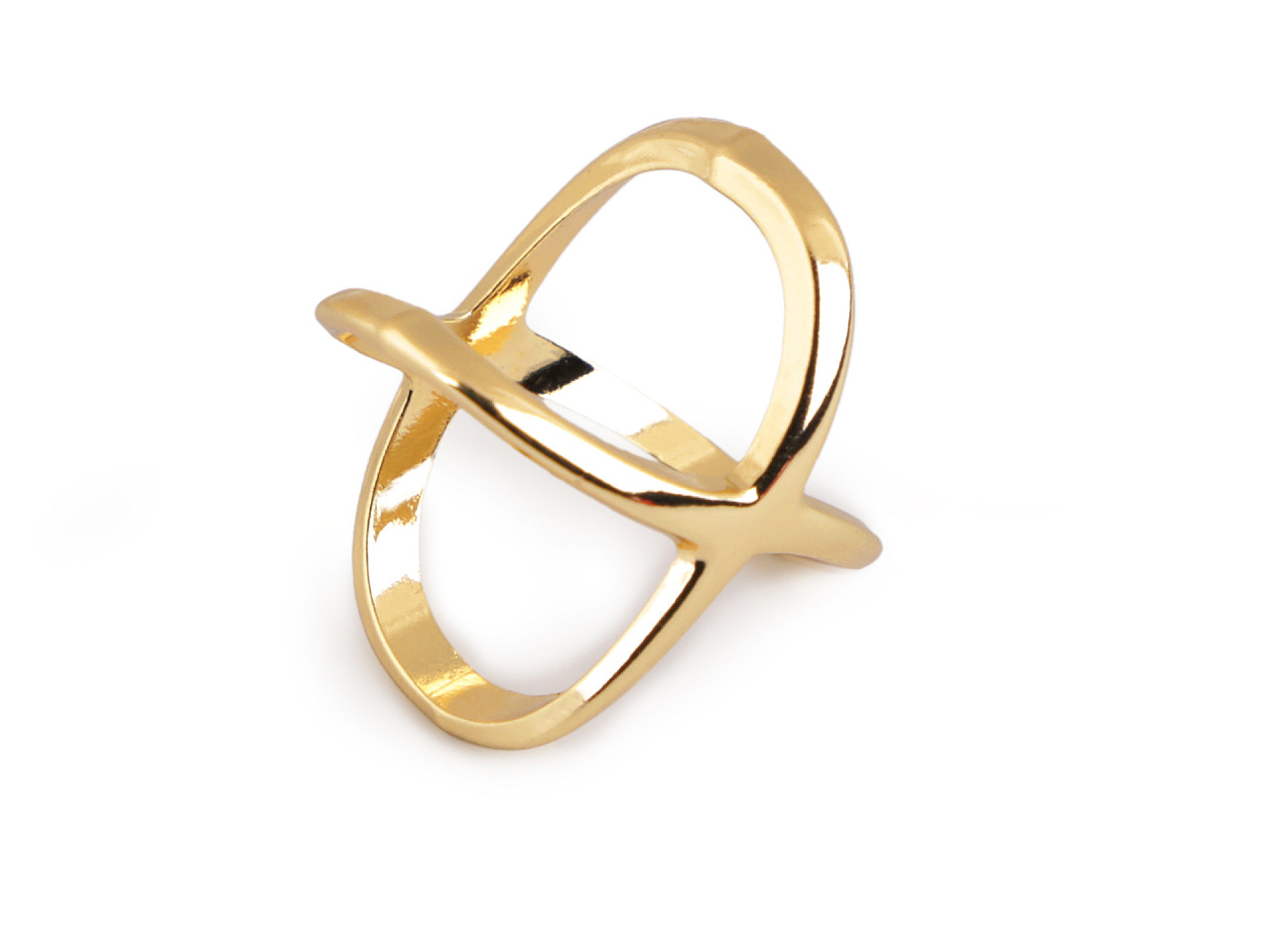 Inel eșarfă - Auriu deschis (1 Bucată)