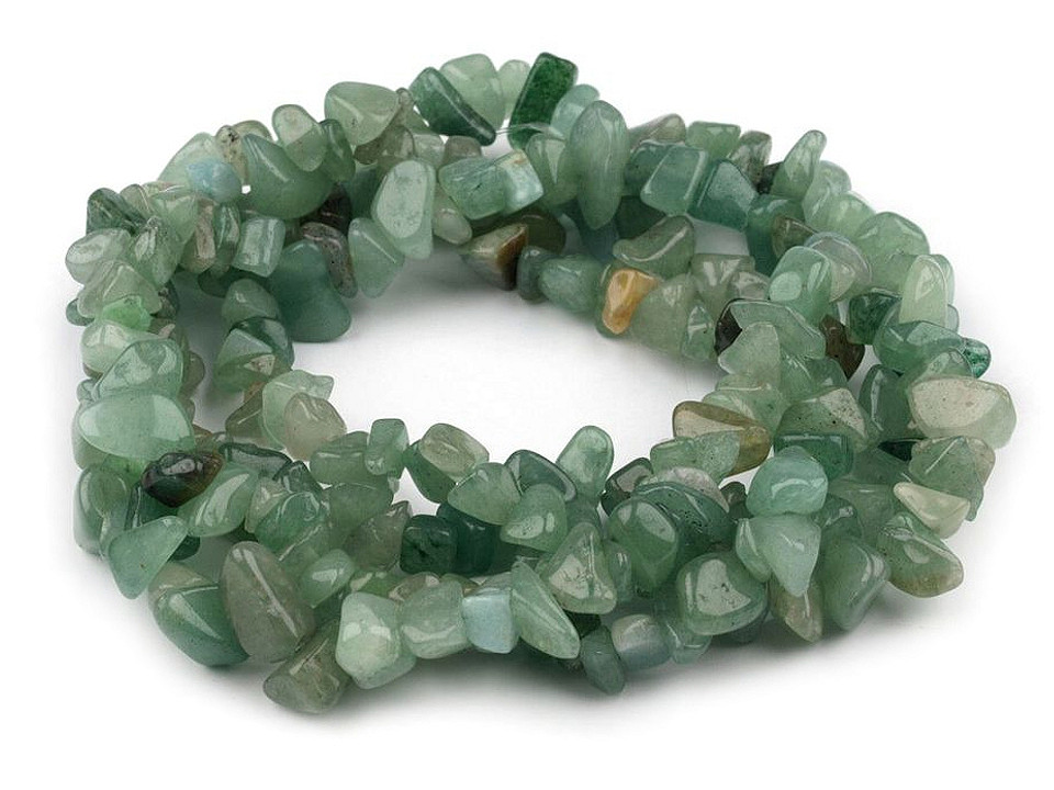 Mărgele chipsuri aventurin sintetic, șirag 85 cm - Aventurin (1 Șir)