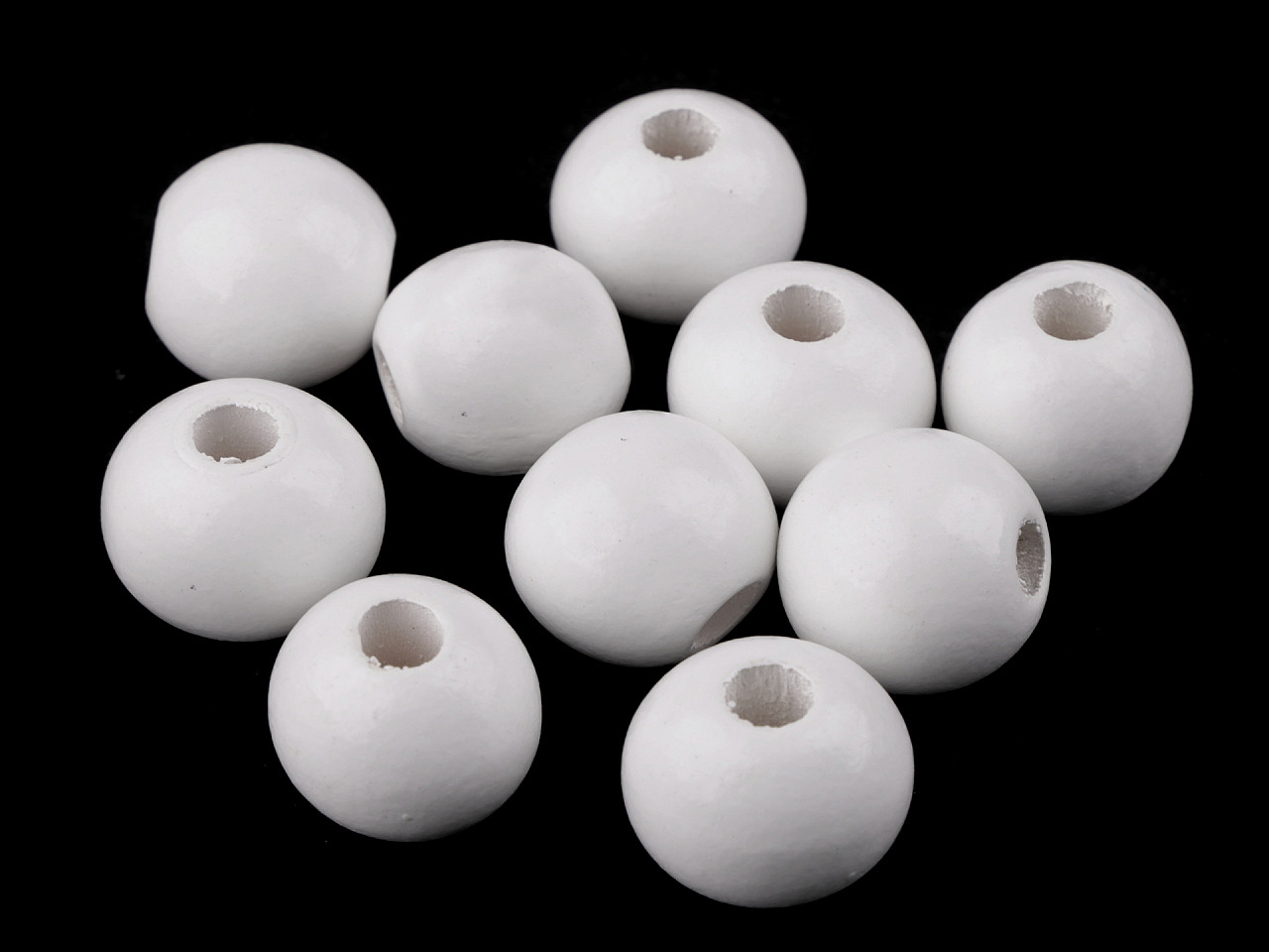 Margele de lemn ø25 mm - Verde (10 Bucăți) Margele de lemn ø25 mm - Verde (10 Bucăți)