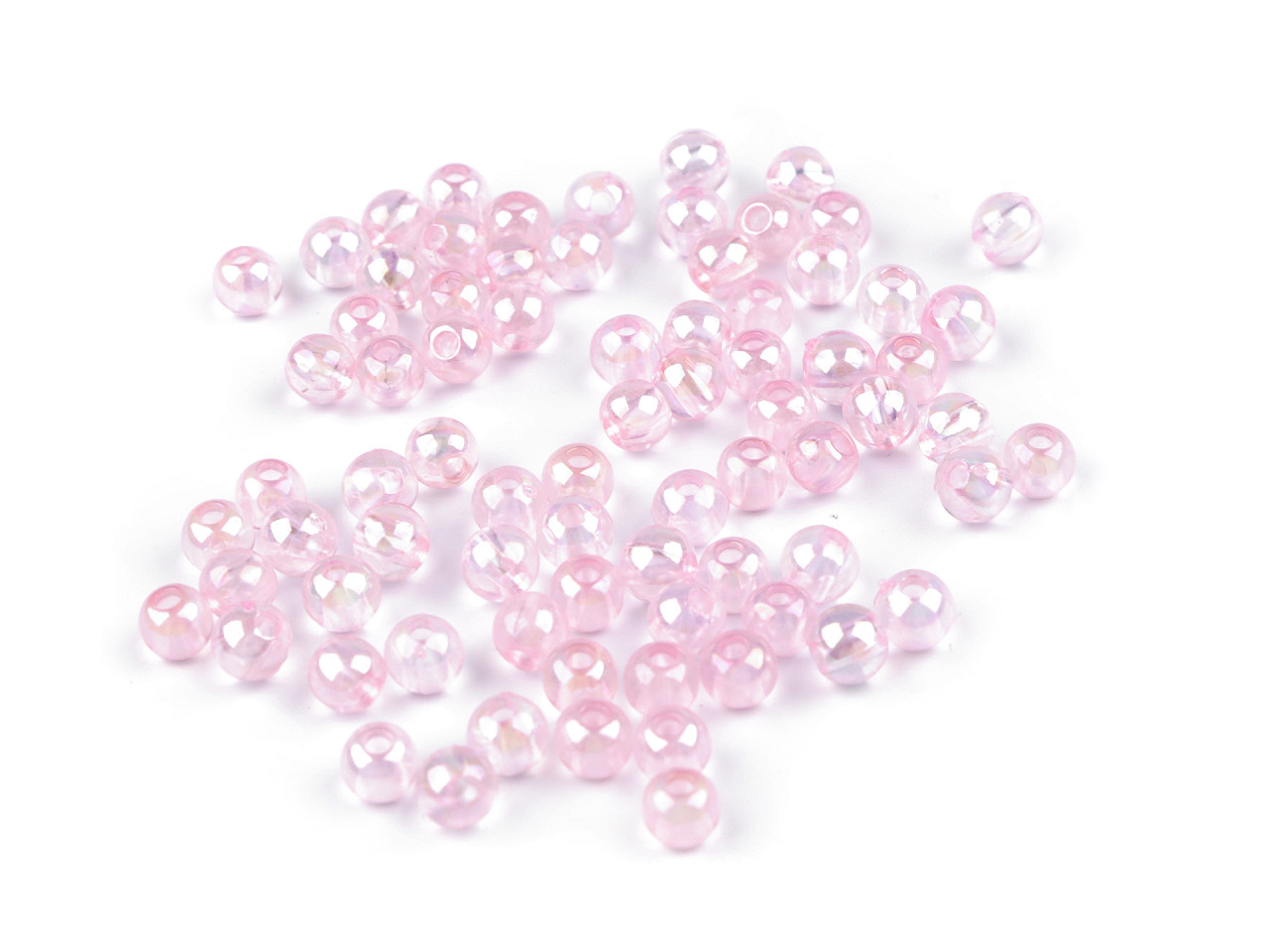 Mărgele din plastic curcubeu ø6 mm - Mov deschis (180 Grame) Mărgele din plastic curcubeu ø6 mm - Mov deschis (180 Grame)