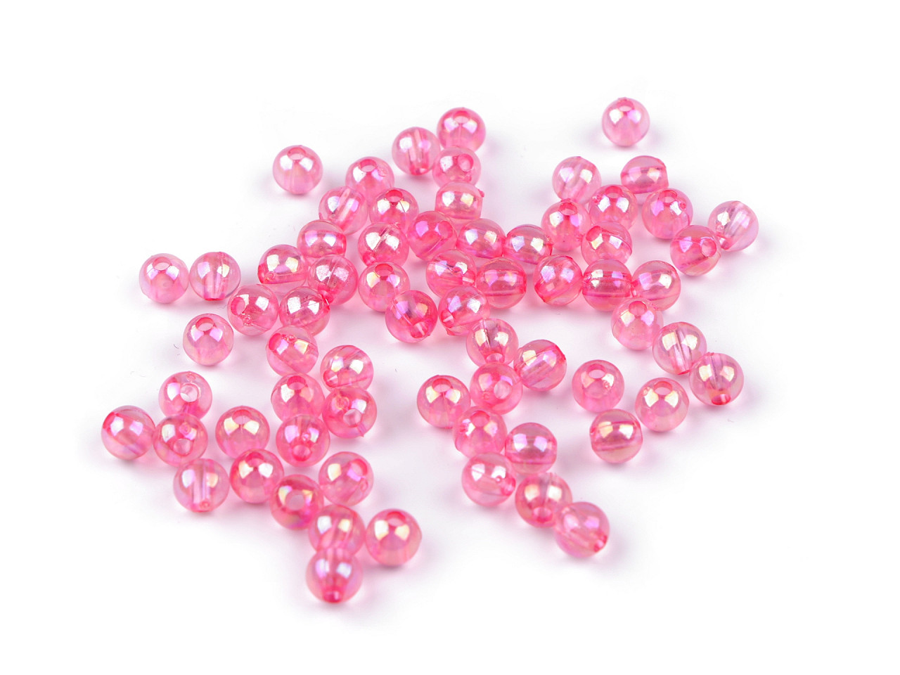 Mărgele din plastic curcubeu ø6 mm - Mov deschis (180 Grame) Mărgele din plastic curcubeu ø6 mm - Mov deschis (180 Grame)