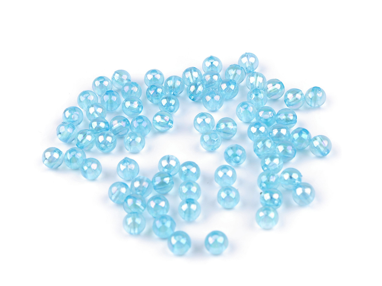 Mărgele din plastic curcubeu ø6 mm - Mov deschis (180 Grame) Mărgele din plastic curcubeu ø6 mm - Mov deschis (180 Grame)