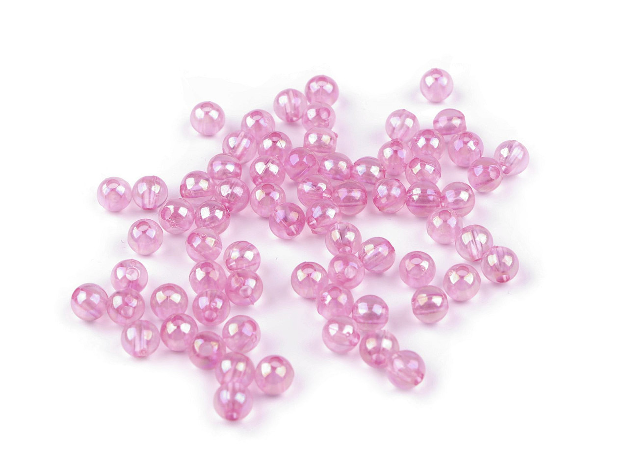 Mărgele din plastic curcubeu ø6 mm - Mov deschis (180 Grame) Mărgele din plastic curcubeu ø6 mm - Mov deschis (180 Grame)