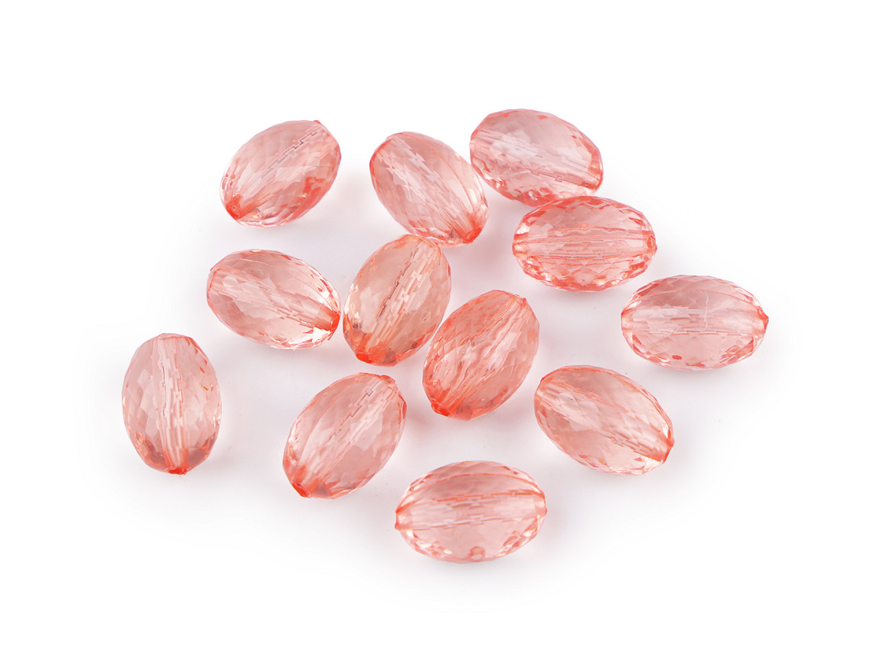 Mărgele de plastic măsline  10x15 mm - Mov lavandă (60 Grame) Mărgele de plastic măsline  10x15 mm - Mov lavandă (60 Grame)