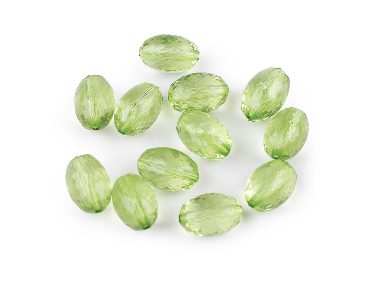 Mărgele de plastic măsline  10x15 mm - Mov lavandă (60 Grame) Mărgele de plastic măsline  10x15 mm - Mov lavandă (60 Grame)