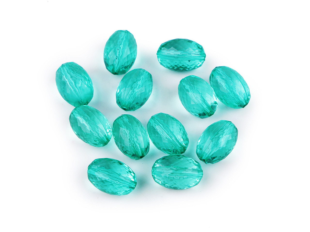 Mărgele de plastic măsline  10x15 mm - Mov lavandă (60 Grame) Mărgele de plastic măsline  10x15 mm - Mov lavandă (60 Grame)