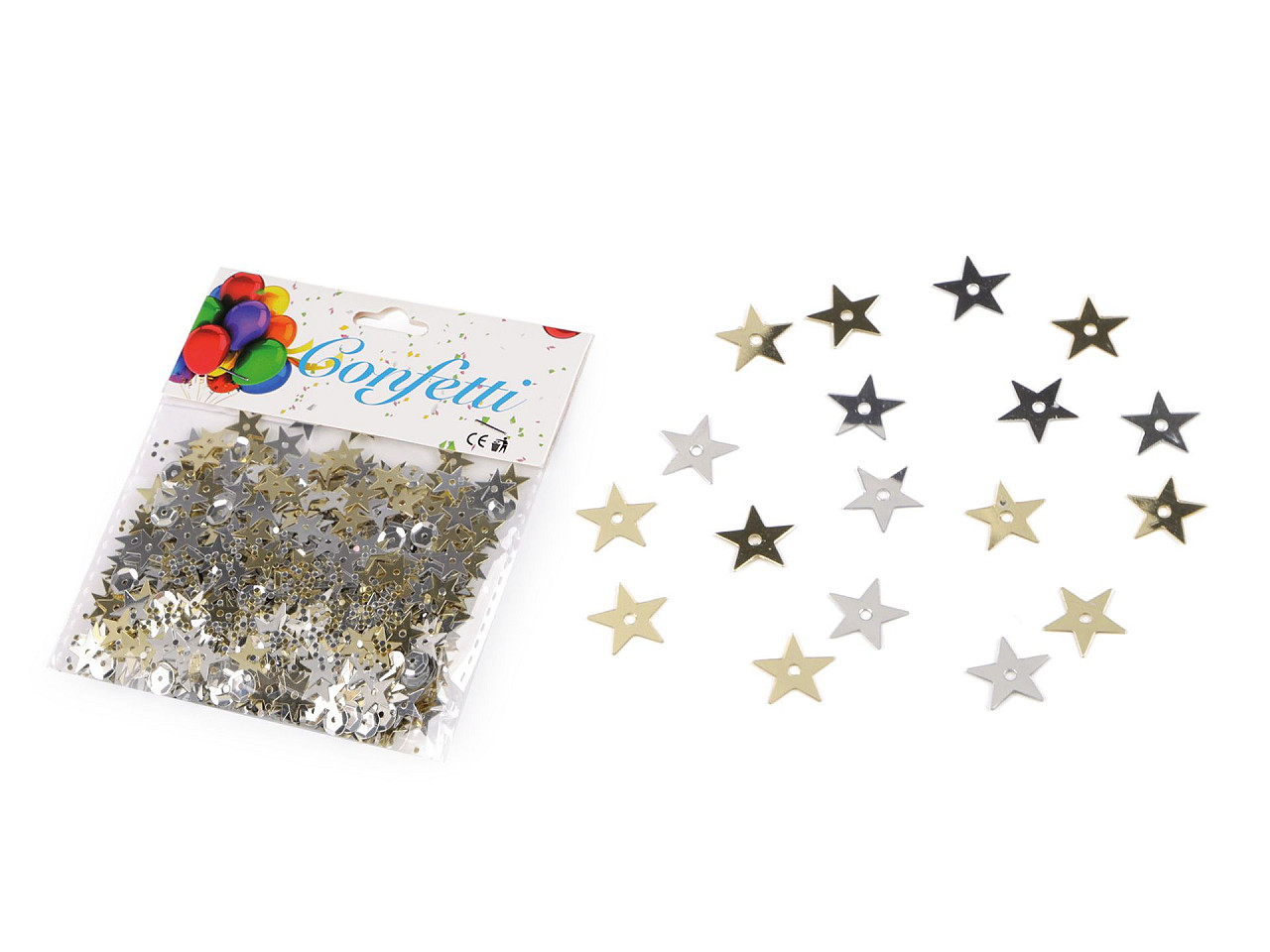 Confetti stele - Mix (1 Sac)