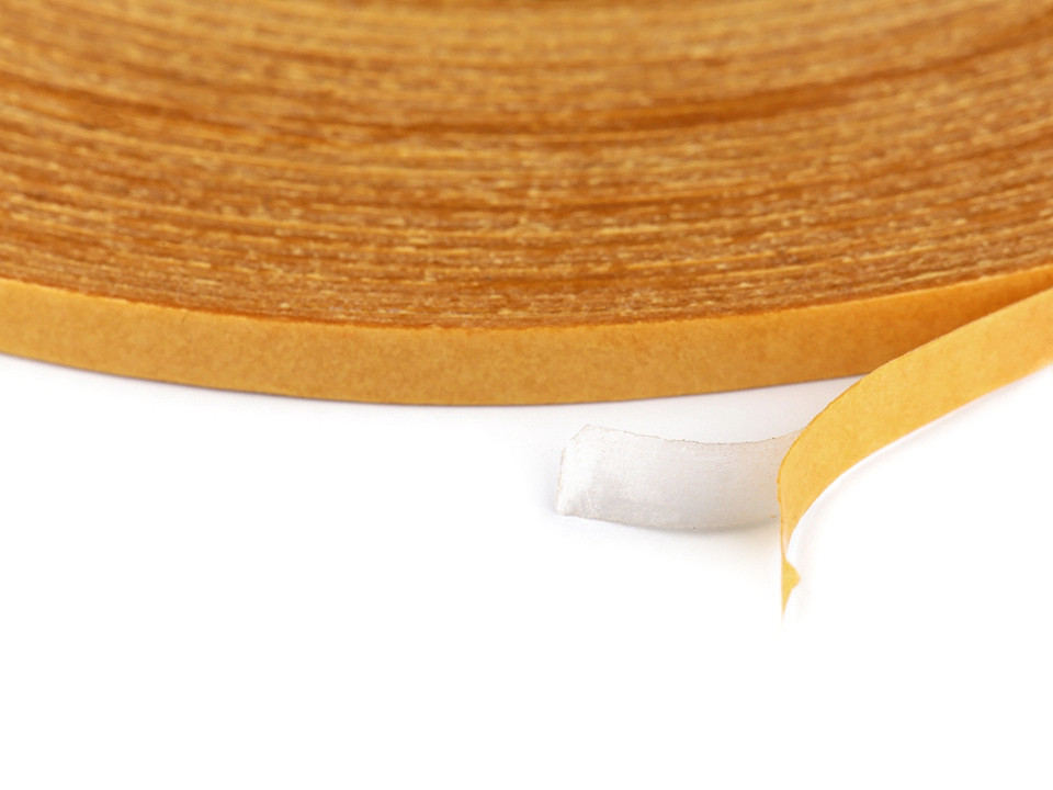 Bandă dublu adezivă pentru textile stylefix, 4 mm - Transparent (1 Bucată)