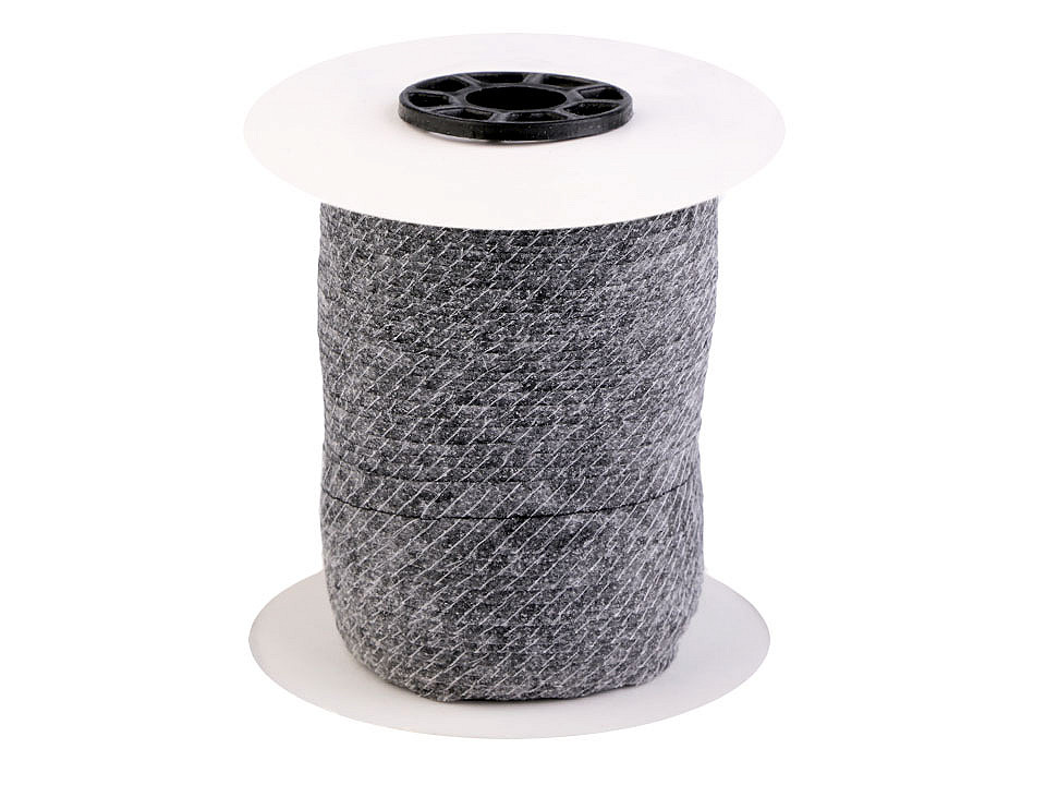 Bandă întăritoare termocolantă - Negru (100 Metri)