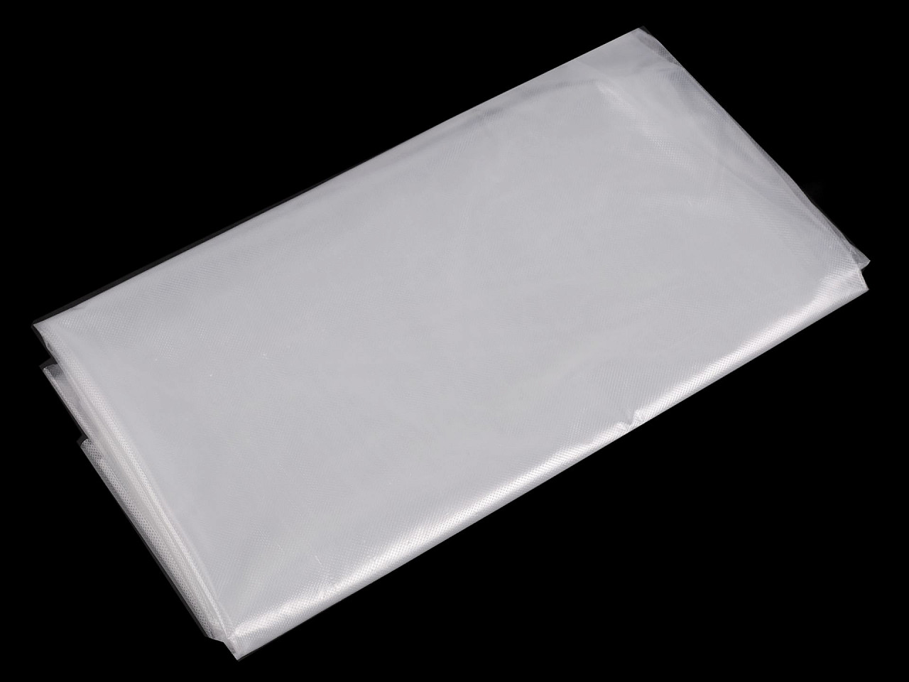 Folie pentru broderie la mașină, solubilă în apă, lățime 100 cm - Transparent (1 Metru)