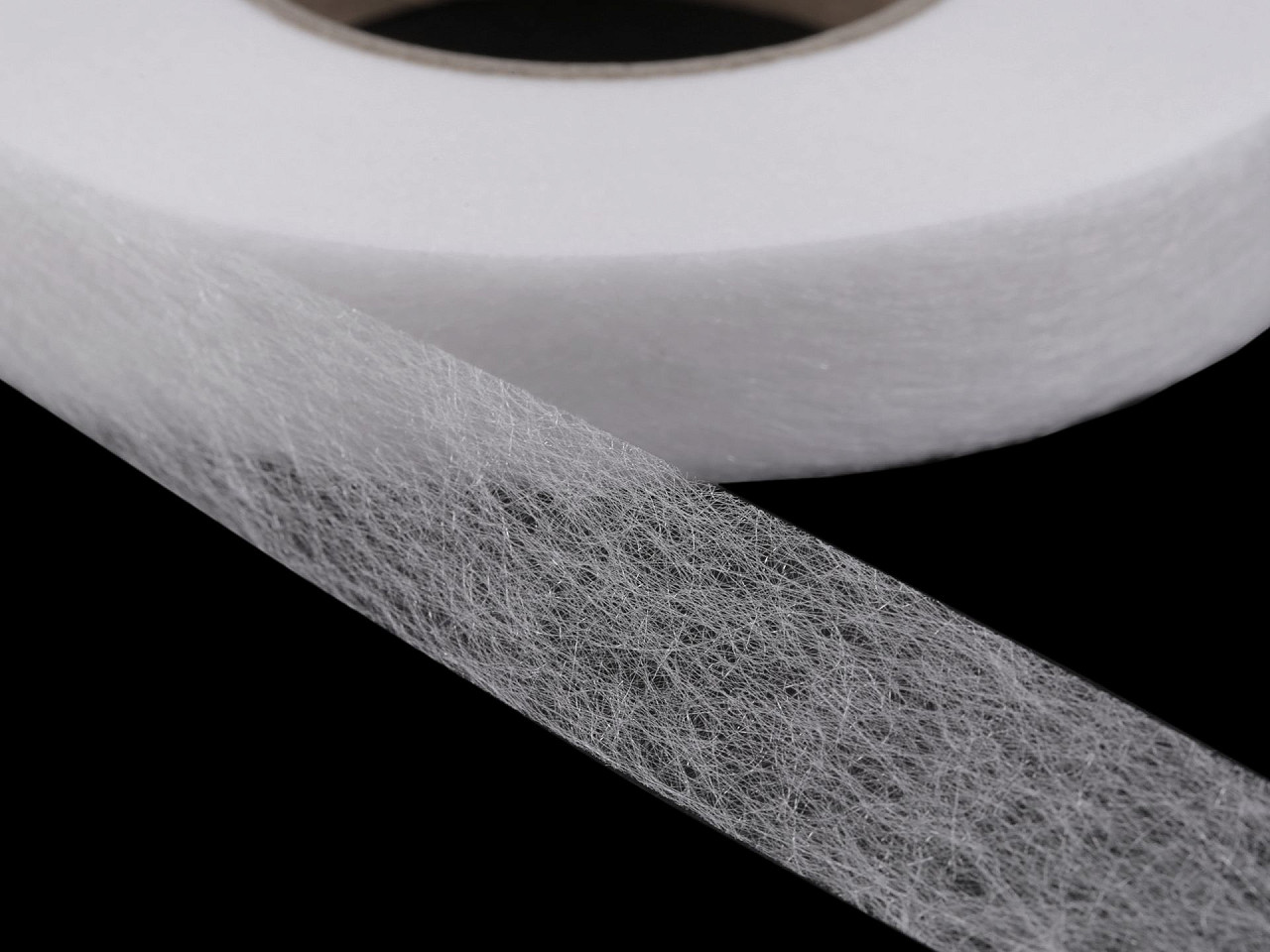 Bandă termoadezivă, lățime 20 mm - Alb (63 Metri)